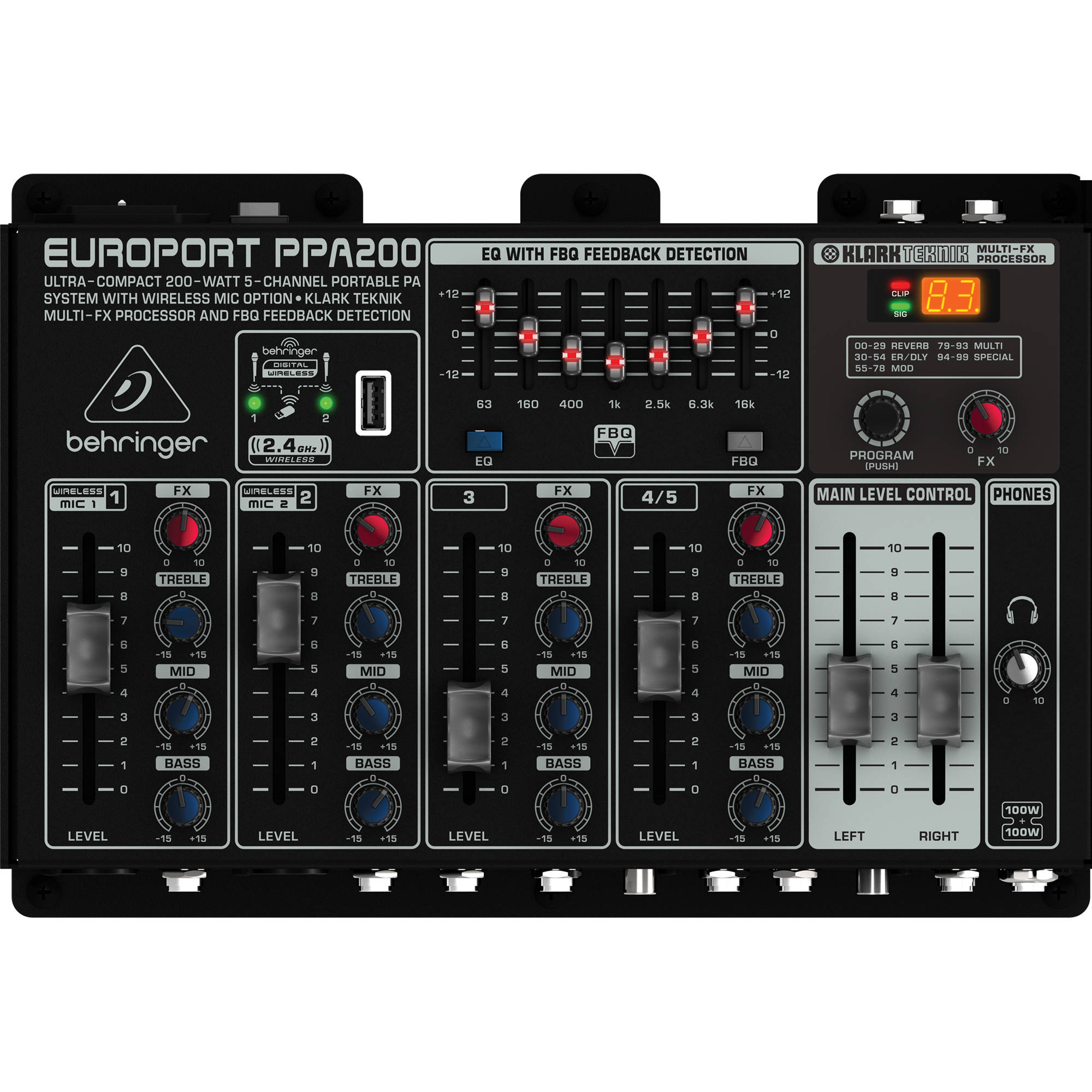 behringer europort ppa200