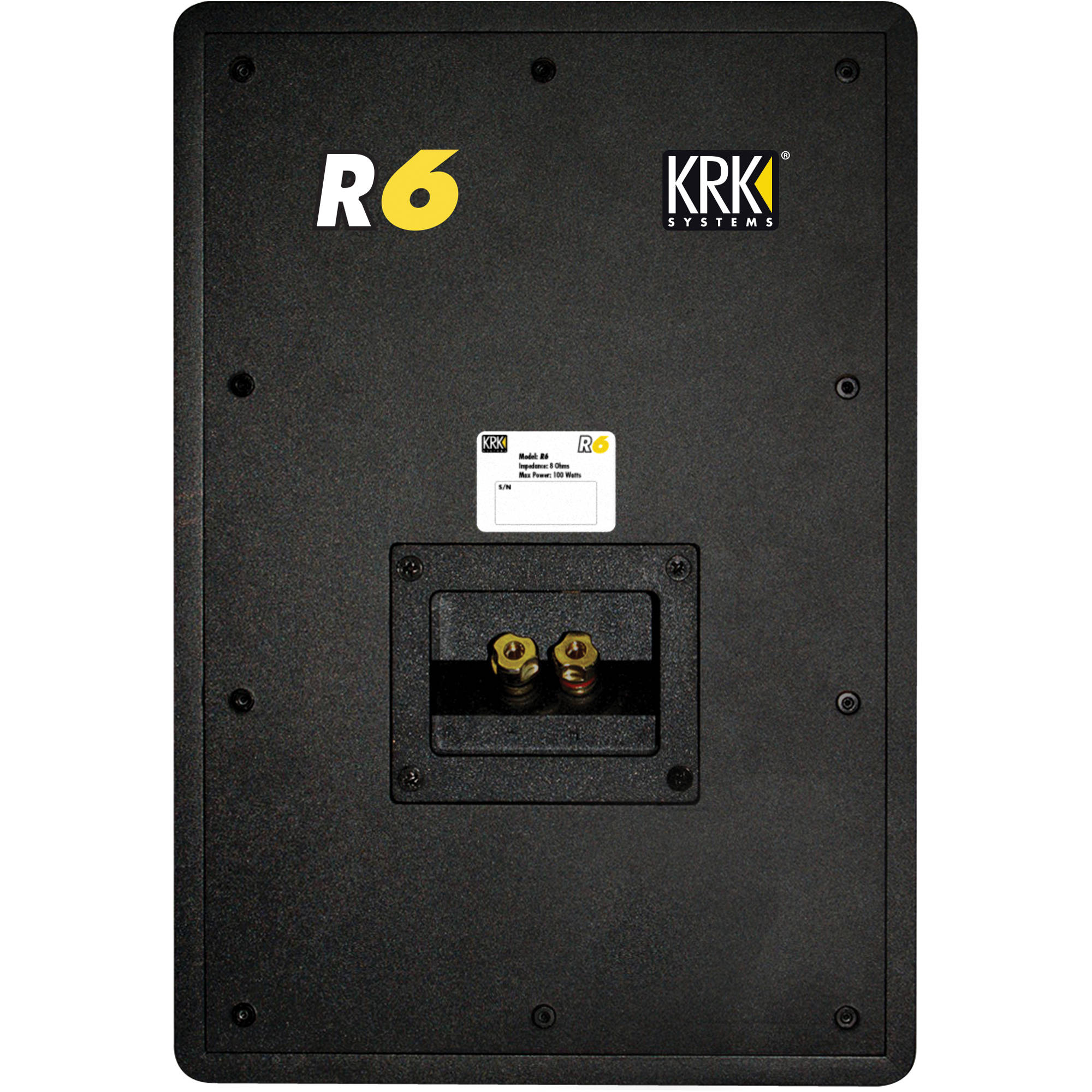 krk r6 passive studio monitor