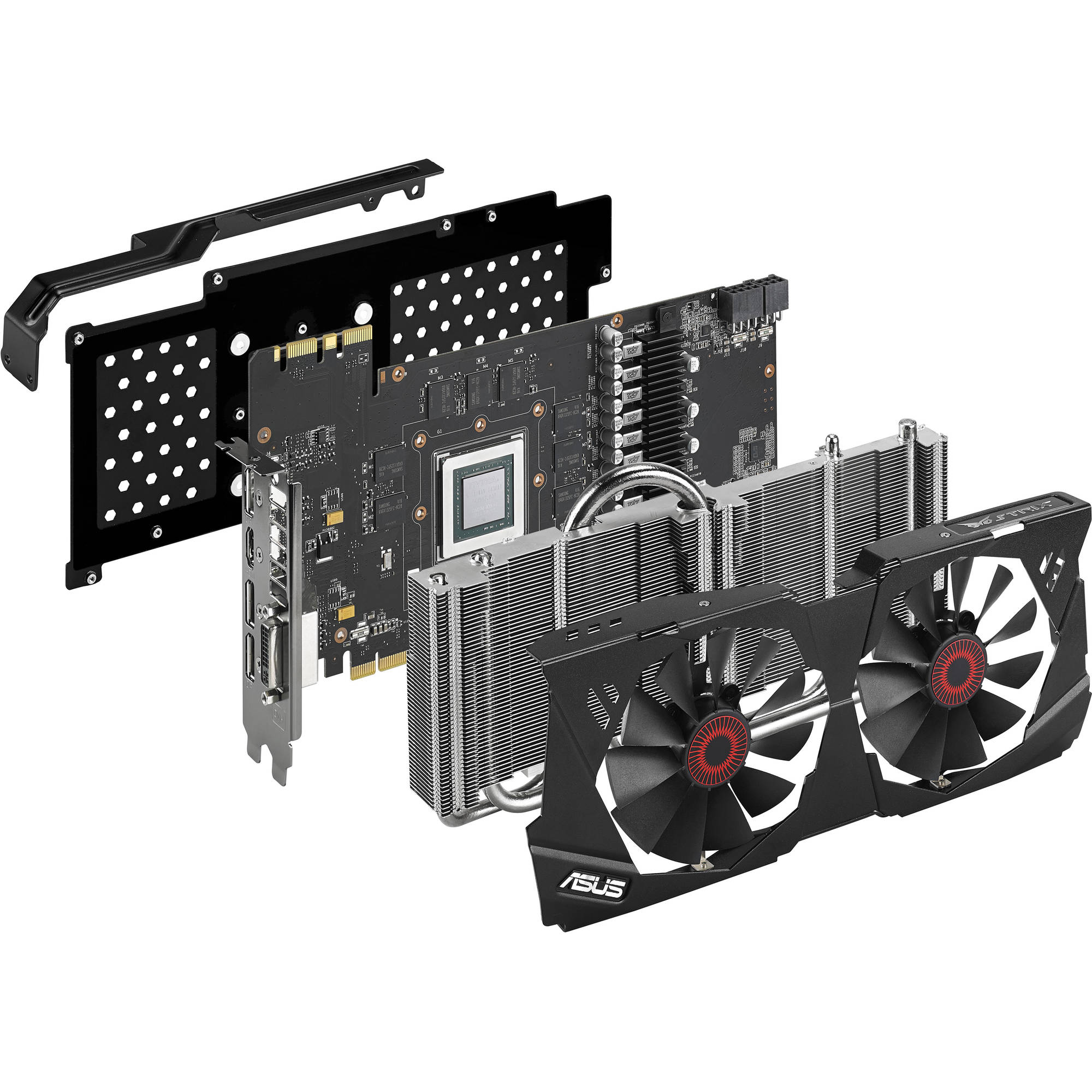 Asus Strix Geforce Gtx 980 Factory Strix Gtx980 Dc2oc 4gd5 B H