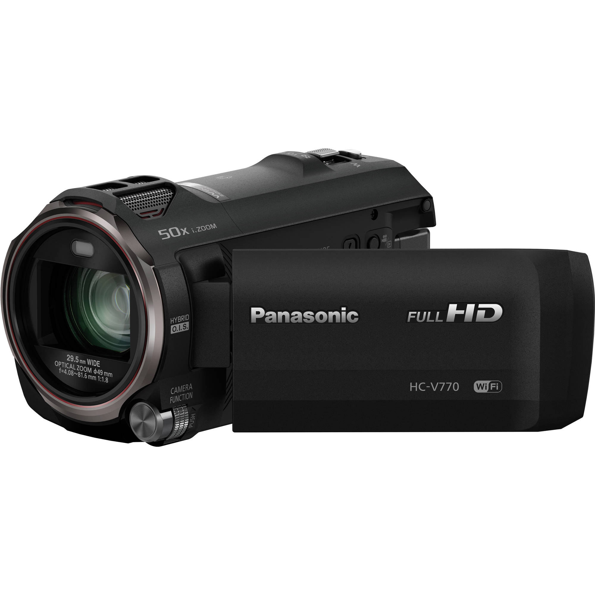 Panasonic Hc V770k Full Hd Camcorder Hc V770k B H Photo Video