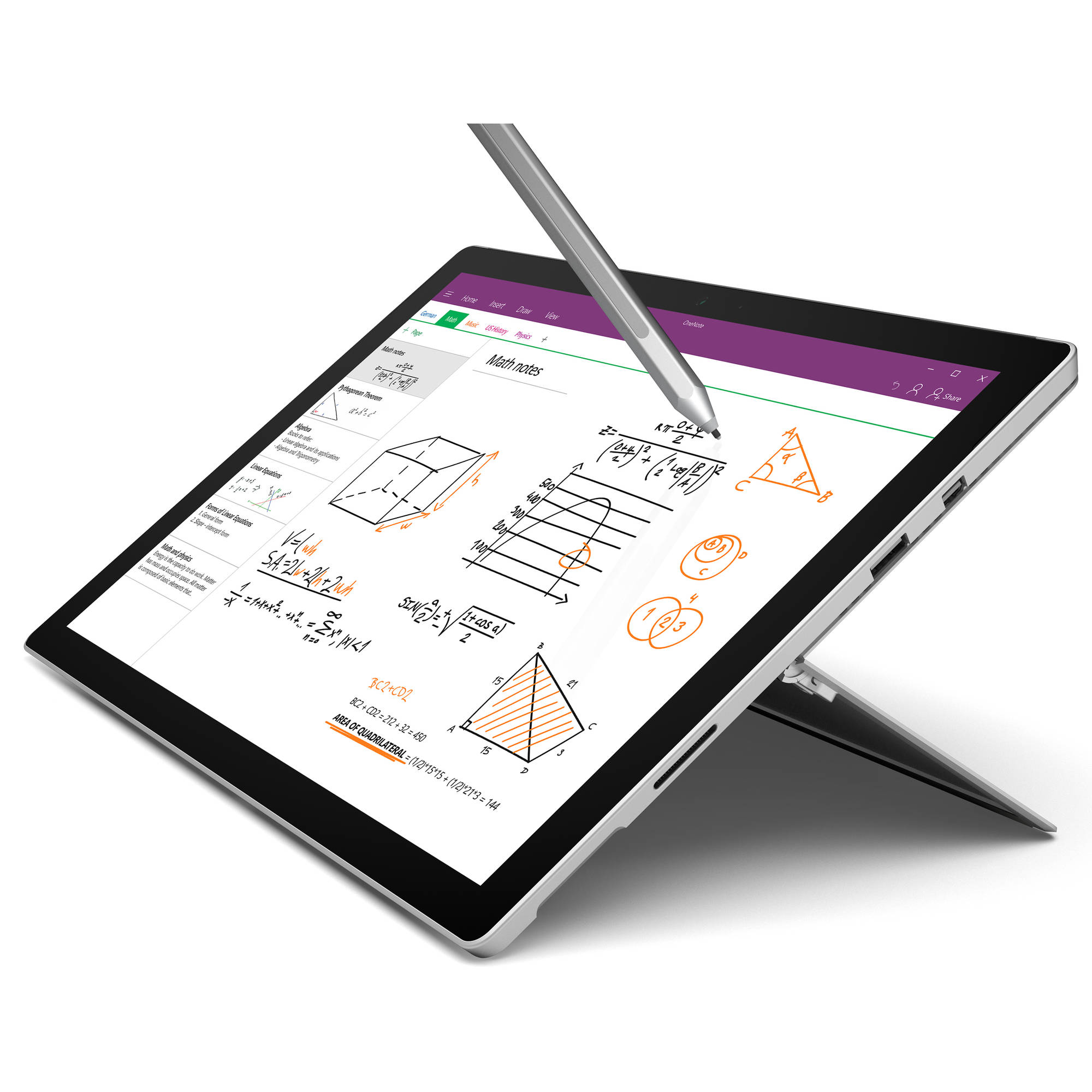 Microsoft Surface Pro 4 12 3 128gb Su3 B H Photo