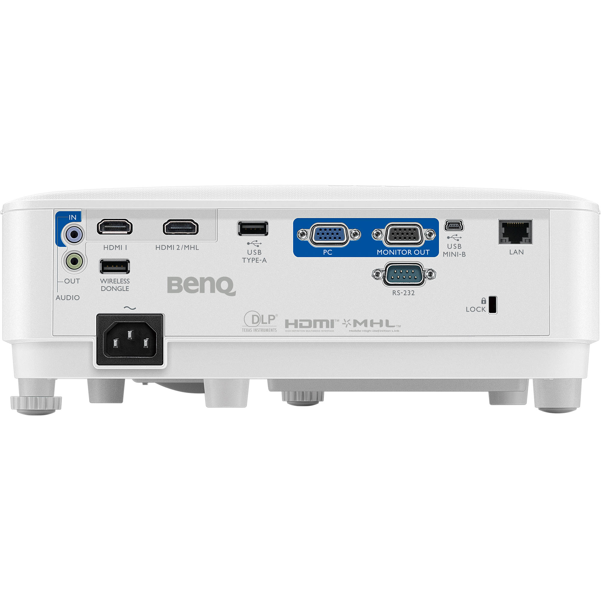 1280x800 Compatibilità 3D Proiettore desktop Bianco Benq MW732 videoproiettore 4000 ANSI lumen DLP WXGA 1280x800 Compatibilità 3D Proiettore desktop Bianco Benq MW732 videoproiettore 4000 ANSI lumen DLP WXGA