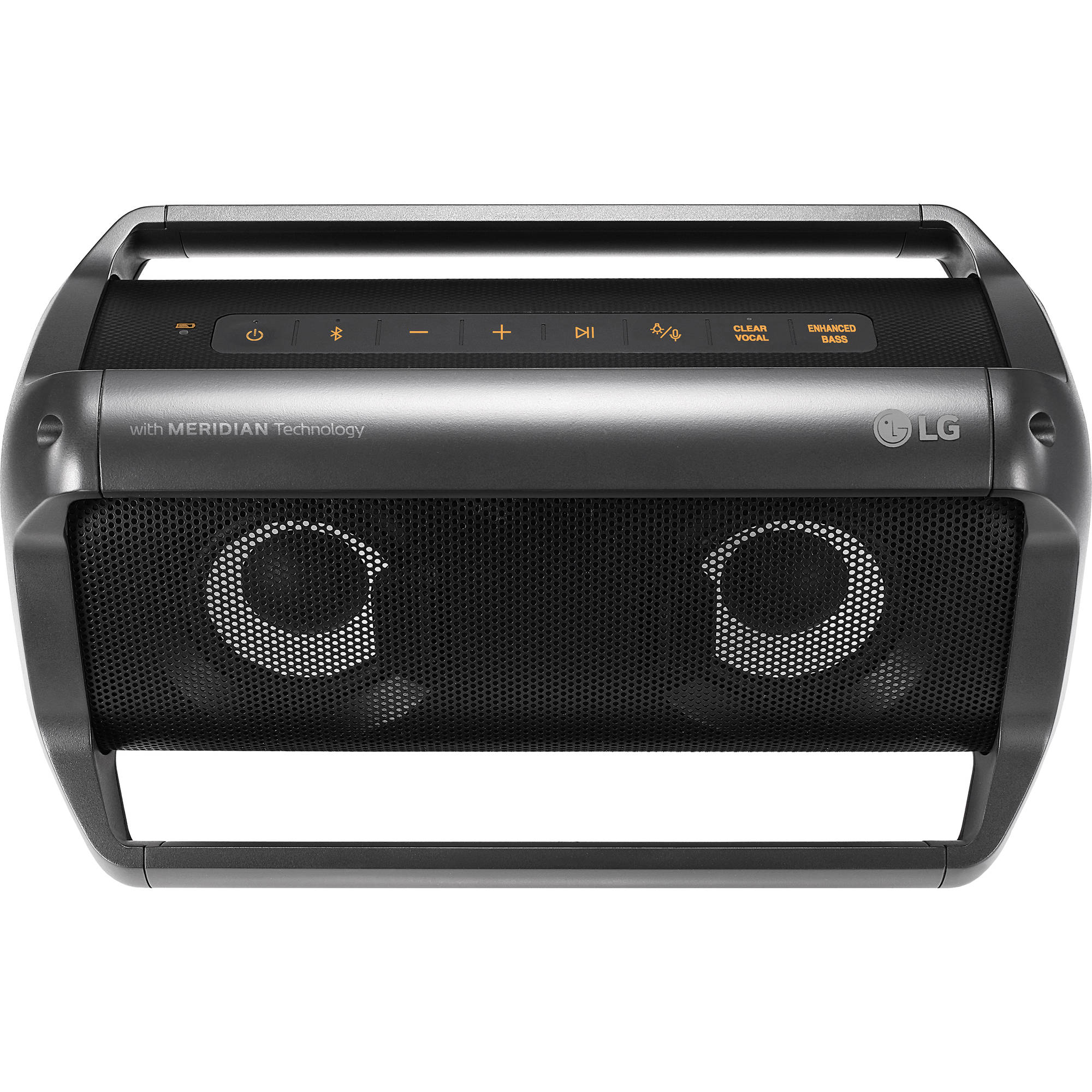 lg portable speaker with meridian technology