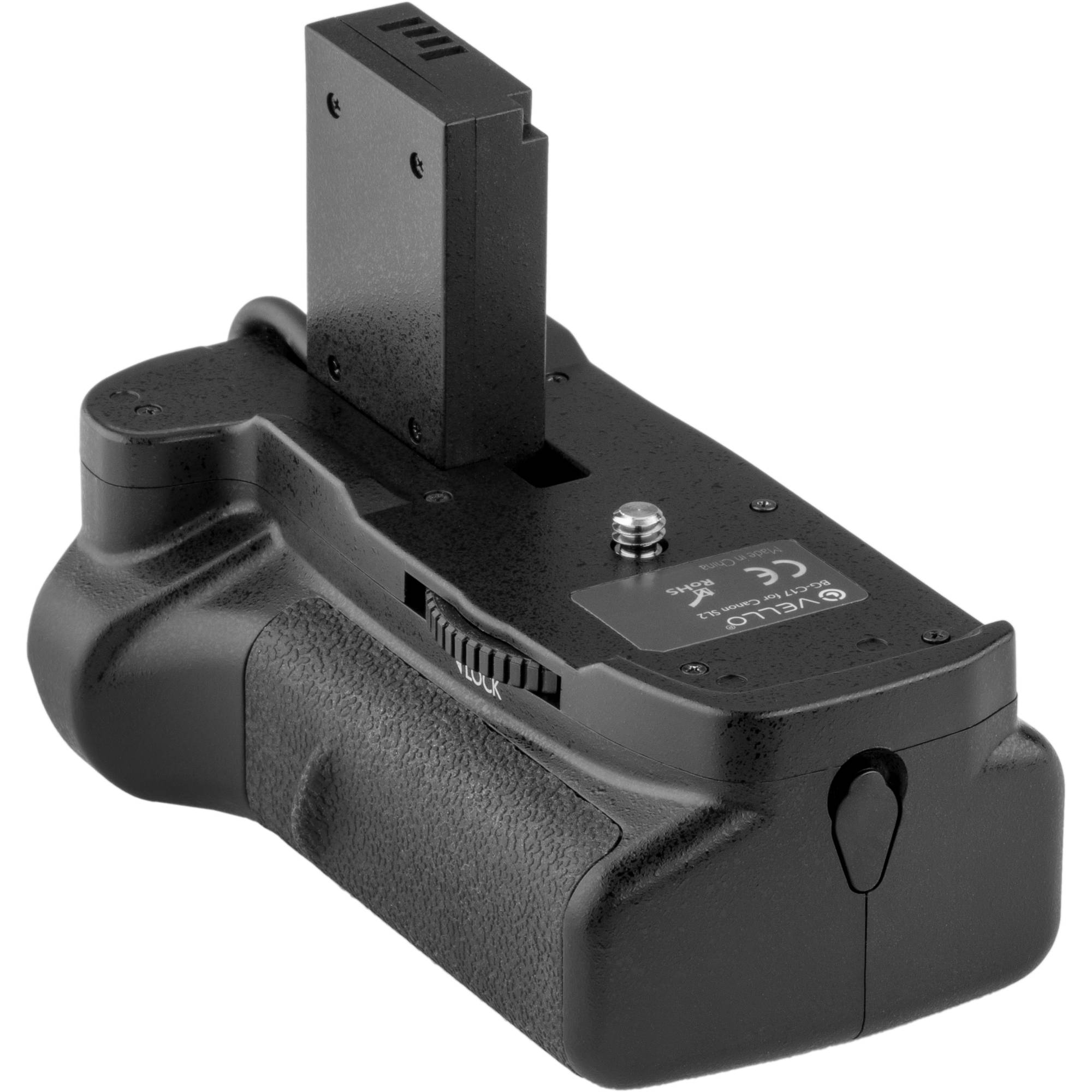 Fotga Pro Vertical Multi Power Battery Pack Grip Holder for Canon EOS 200D Rebel SL2 DSLR Camera Replacement for BG-1Y