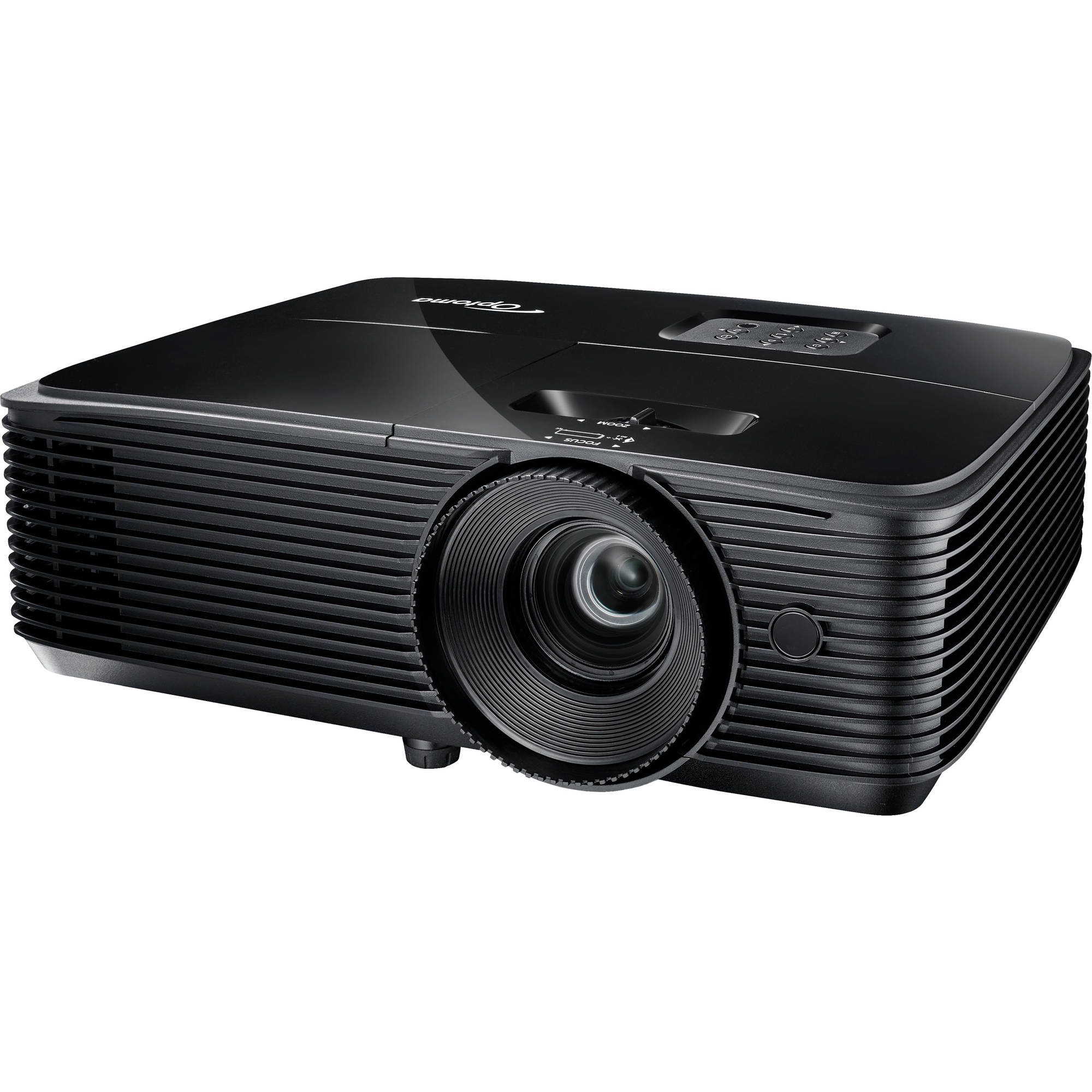 Super Bright 3300 Lumens Easy Setup with Zoom and Keystone Adjustment Long 12000h Lamp Life Optoma HD243X 1080p Projector for Movies and Gaming 3D Support