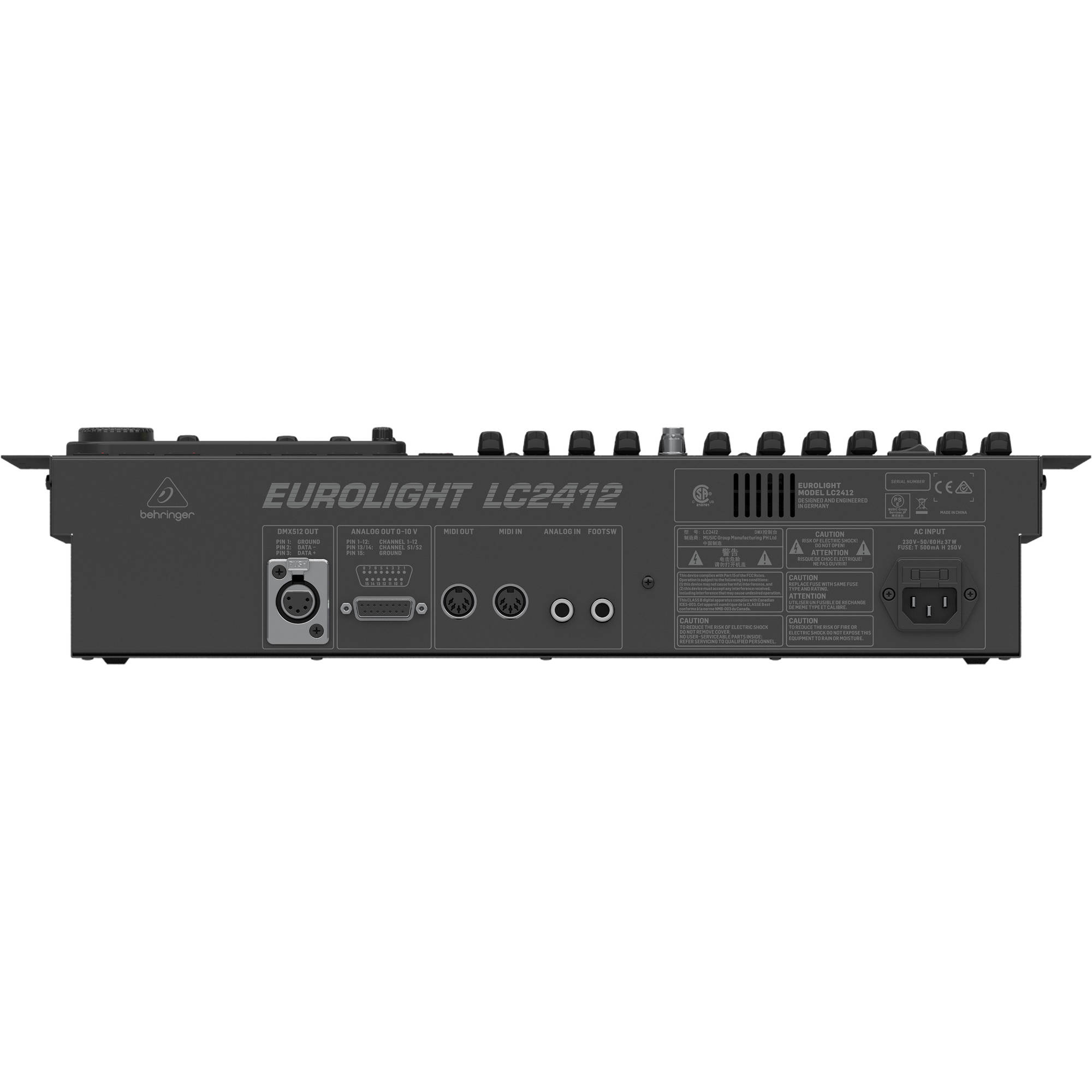 behringer lighting desk