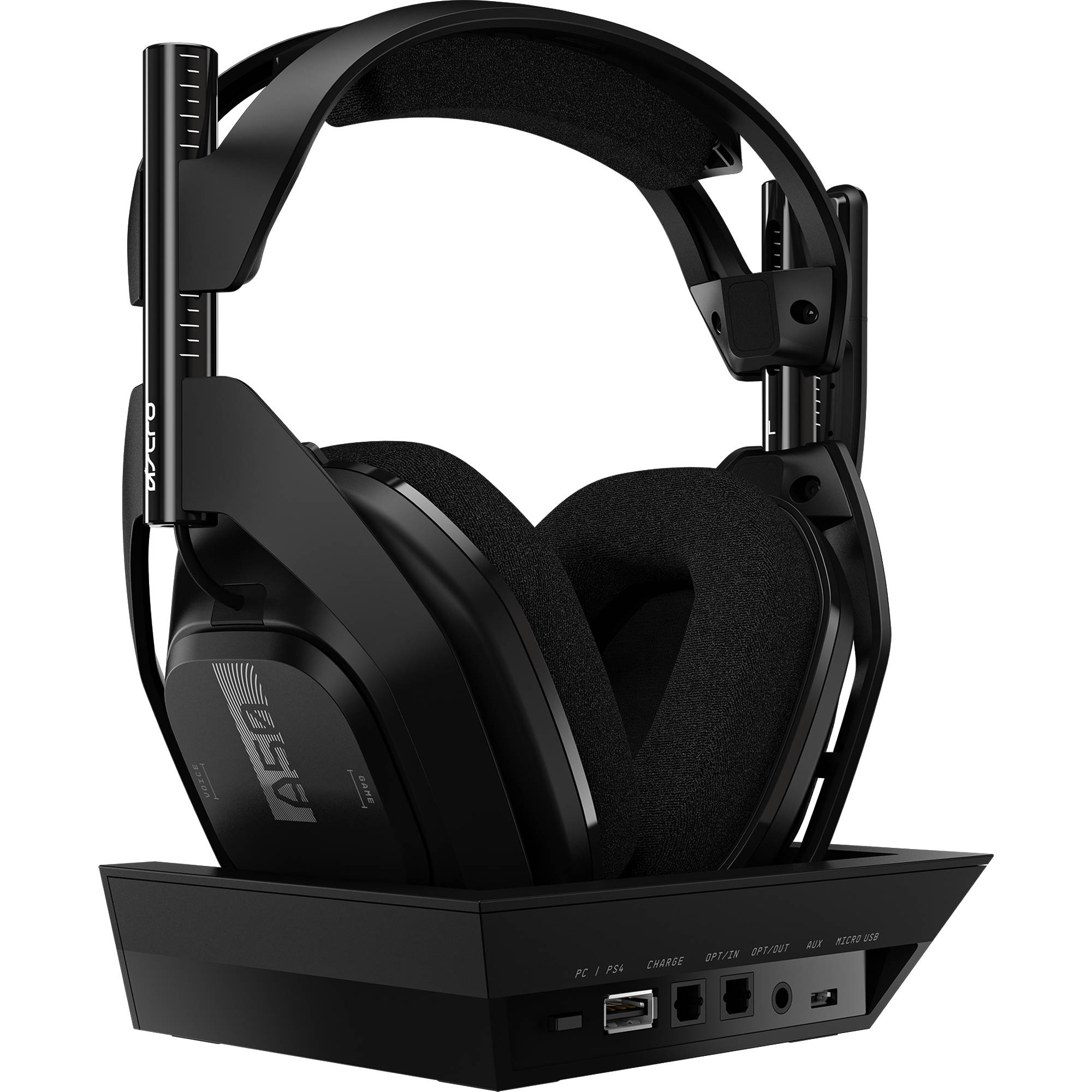 Astro Gaming A50 Wireless Gaming Headset With Base Station Black Gray For Windows Mac And Ps4