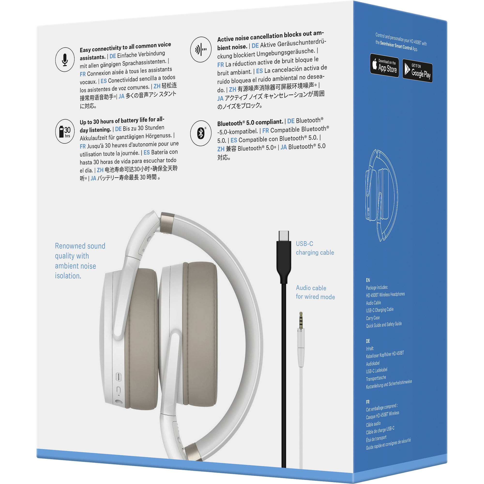 sennheiser hd 450bt bluetooth 5.0