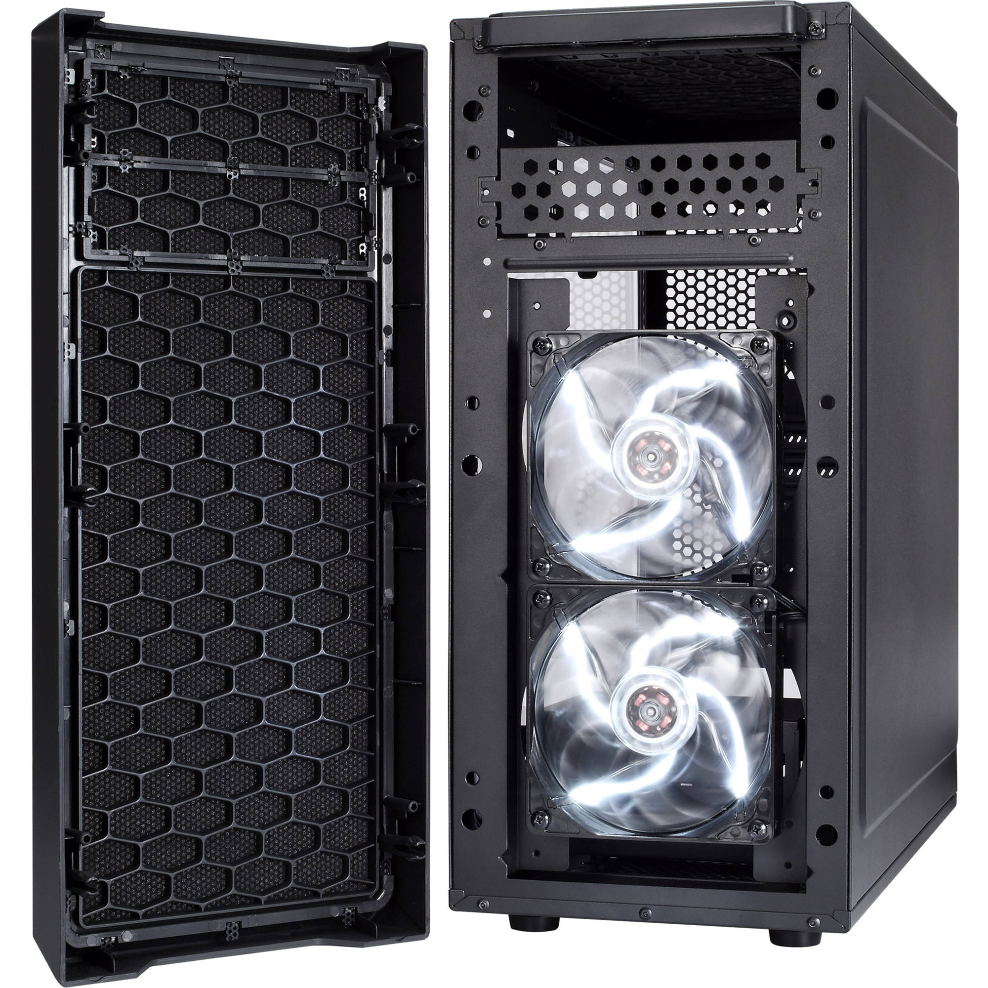 Fractal Design Focus G Mid Tower Case Black Fd Ca Focus Bk W