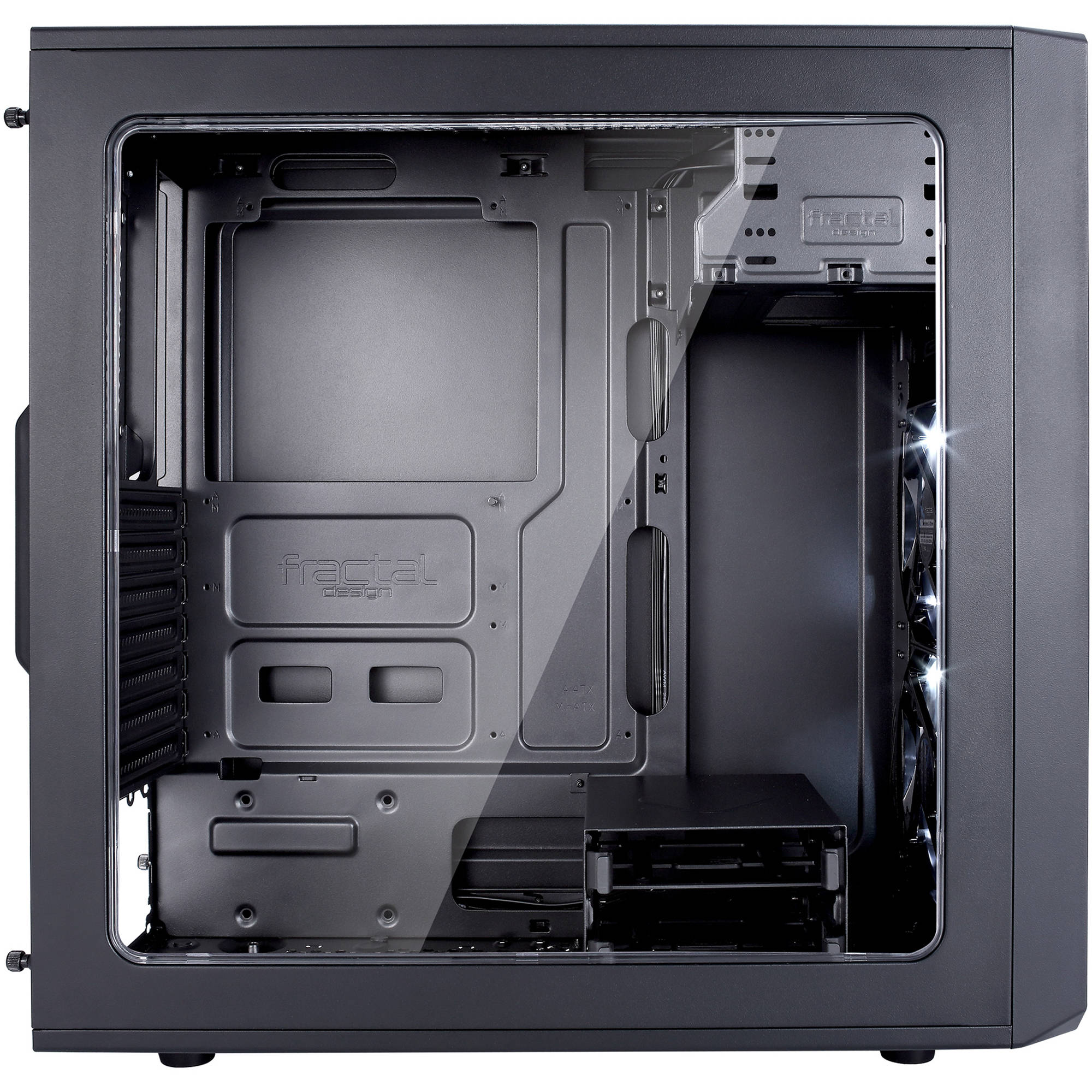 Fractal Design Focus G Mid Tower Case Black Fd Ca Focus Bk W