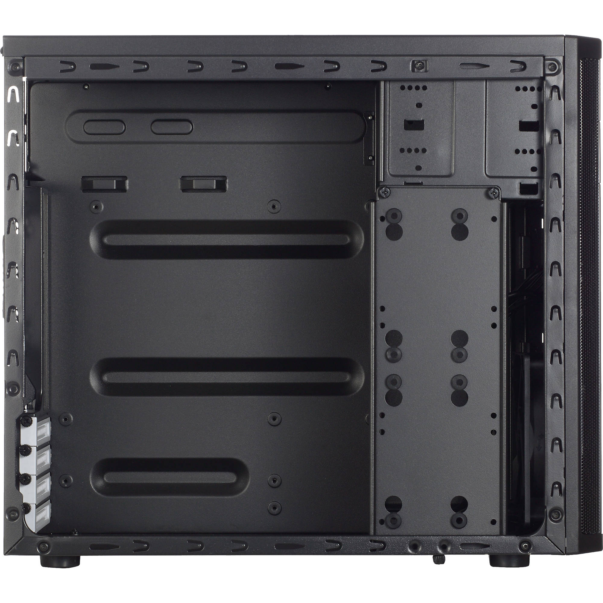 Fractal Design Core 1100 Mini Tower Case Fd Ca Core 1100 Bl B H