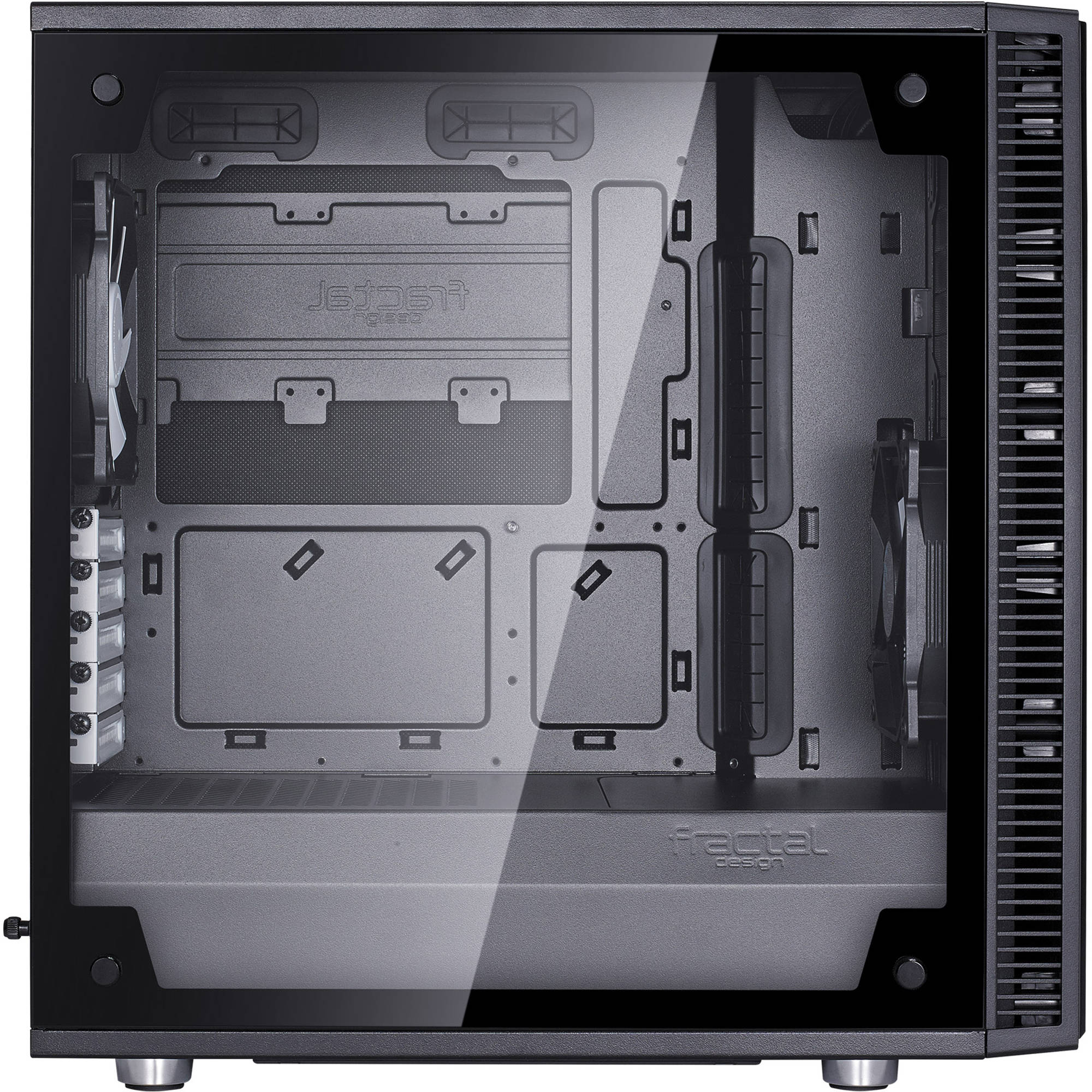 Fractal Design Define Mini C Mini Tower Fd Ca Def Mini C Bk Tg