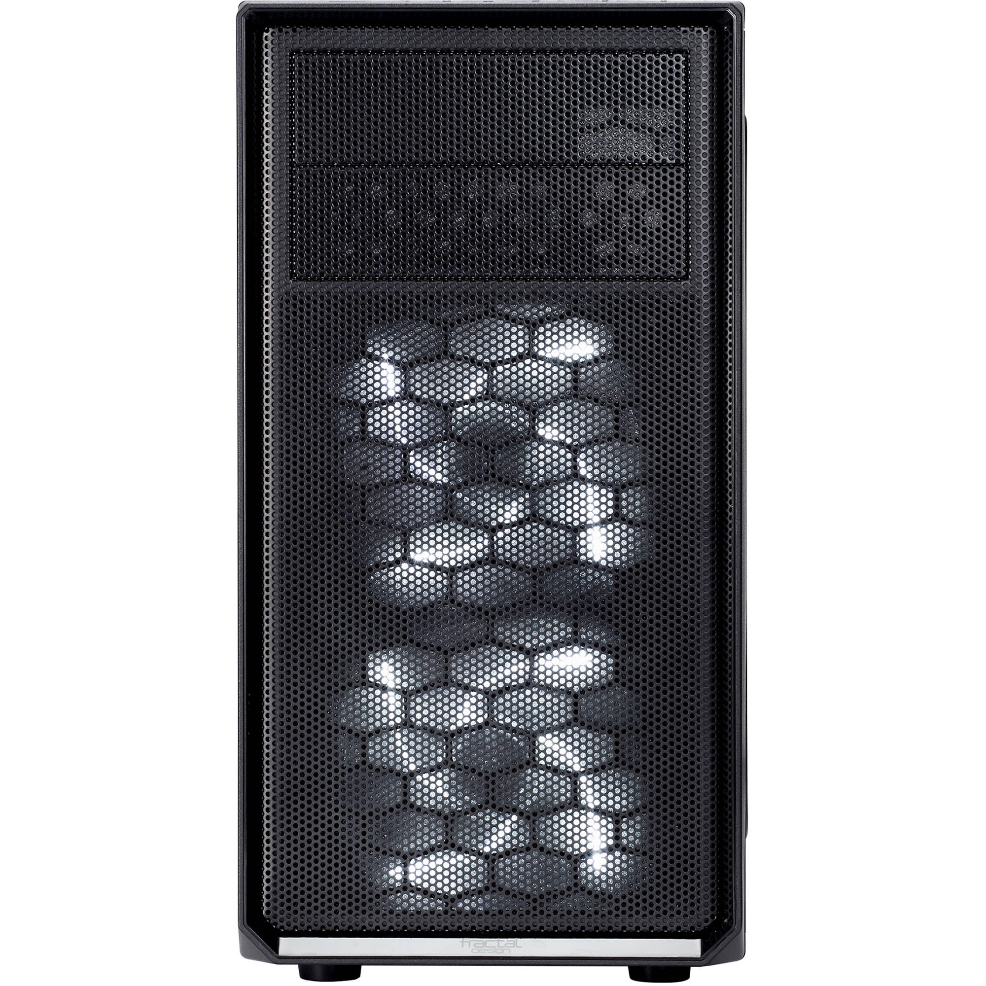 Fractal Design Focus G Mini Tower Case Fd Ca Focus Mini Bk W B H