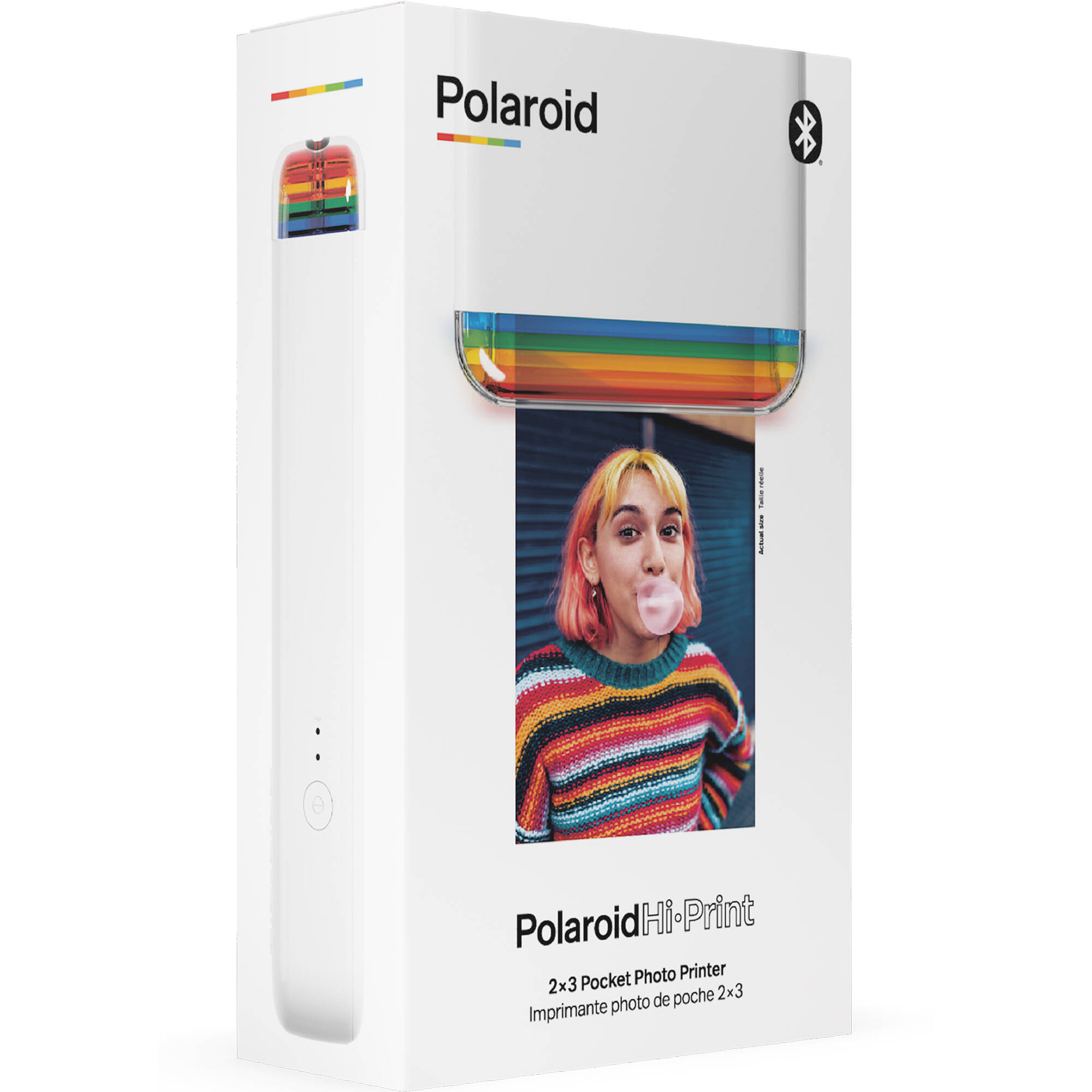 Pocket Photo Printer 9046 White Polaroid Polaroid Hi·Print 