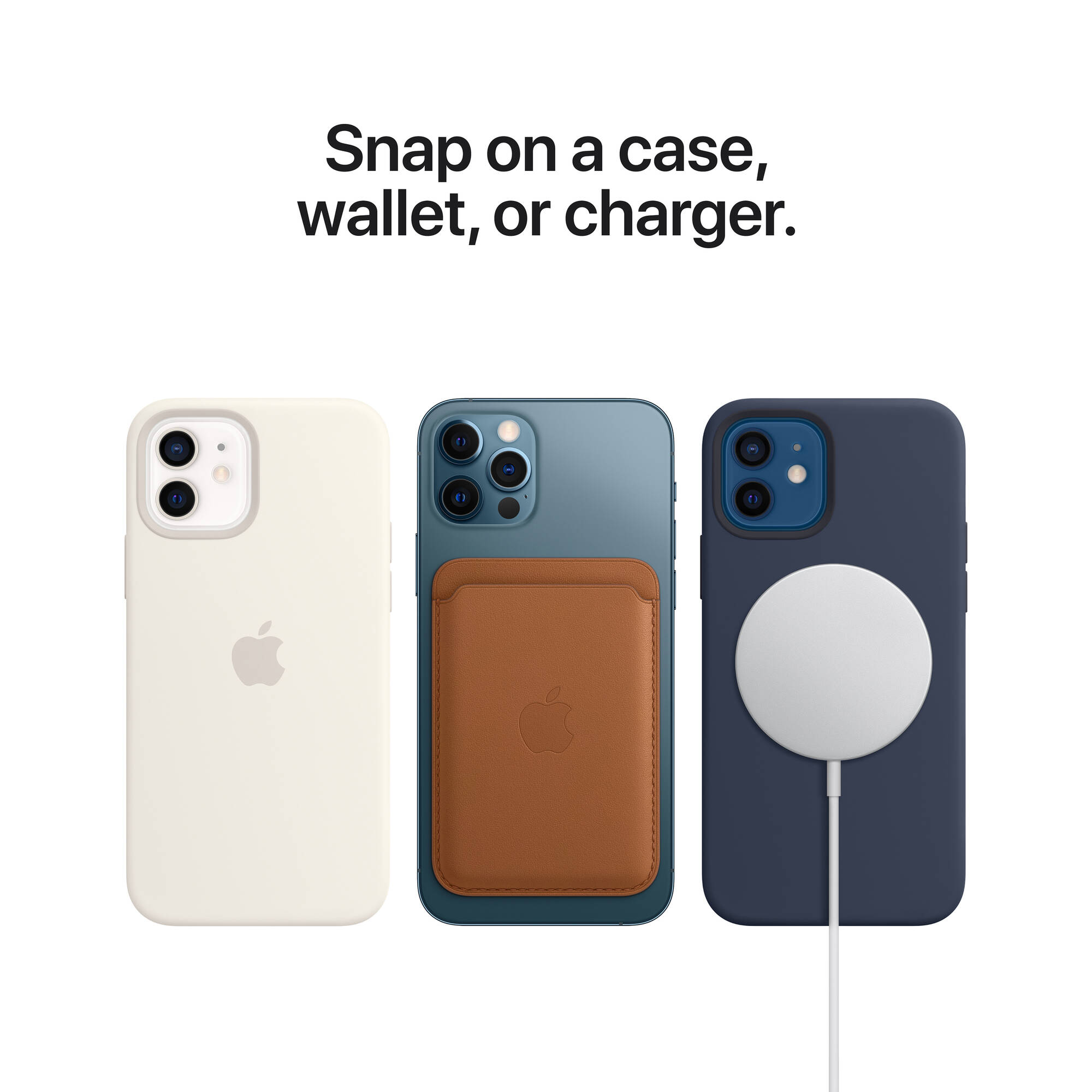 Apple Iphone 12 Pro Max Leather Case With Magsafe Mhkm3zm A B H