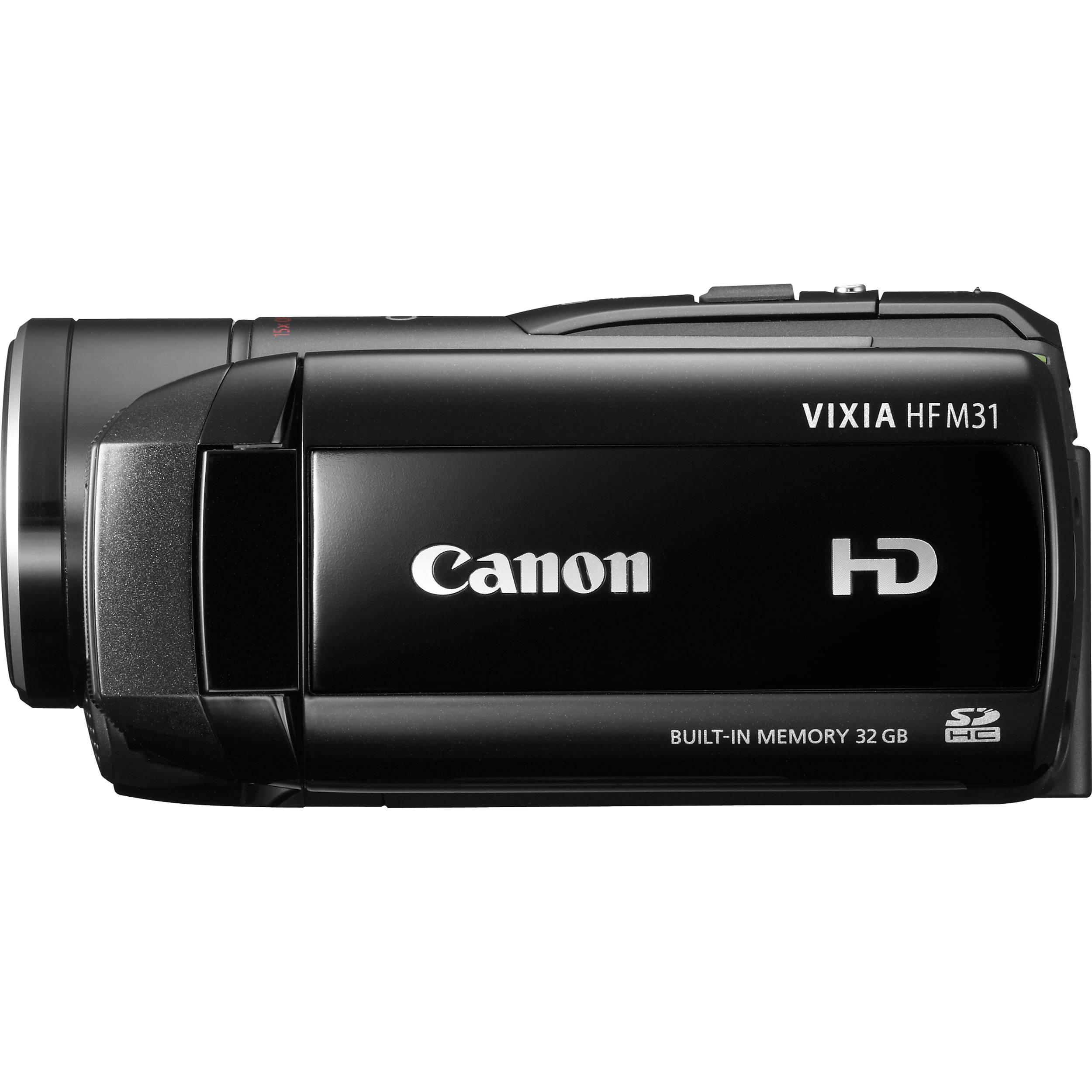 Canon Vixia Hf M31 Dual Flash Memory Camcorder 4353b001 B H