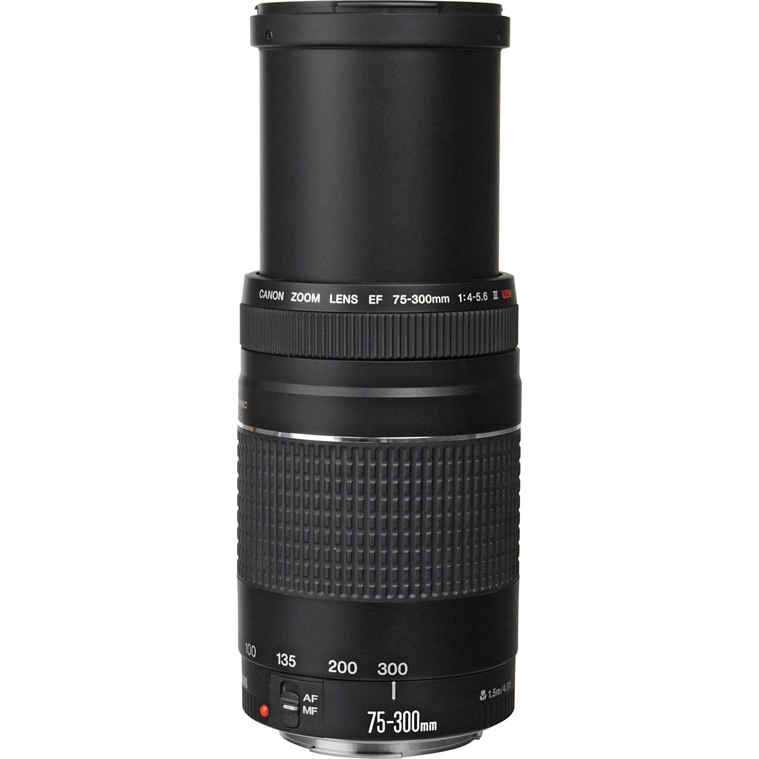 Canon Ef 75 300mm F 4 5 6 Iii Usm Lens 6472a002 B H Photo Video