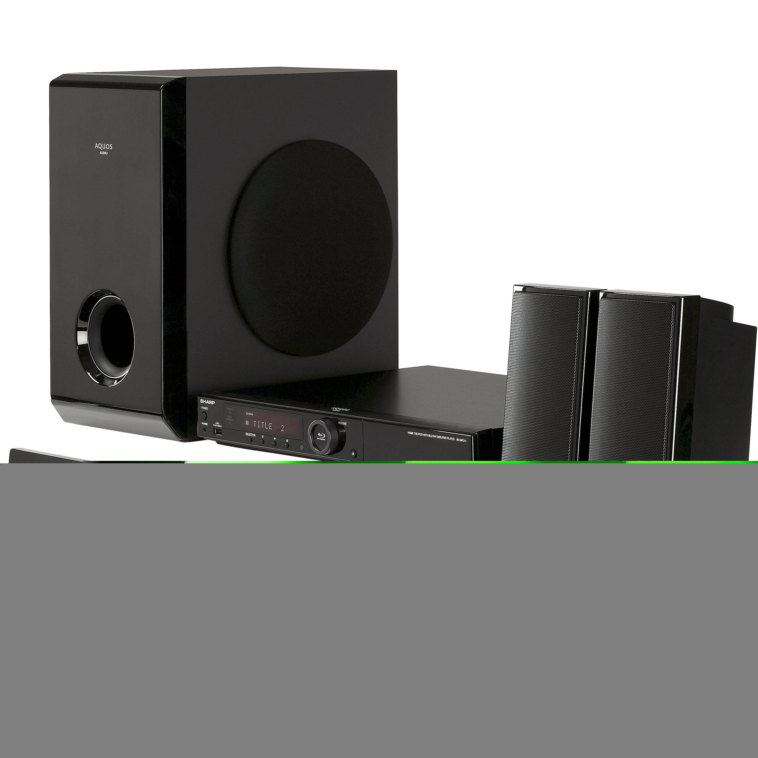 sharp 5.1 surround sound system