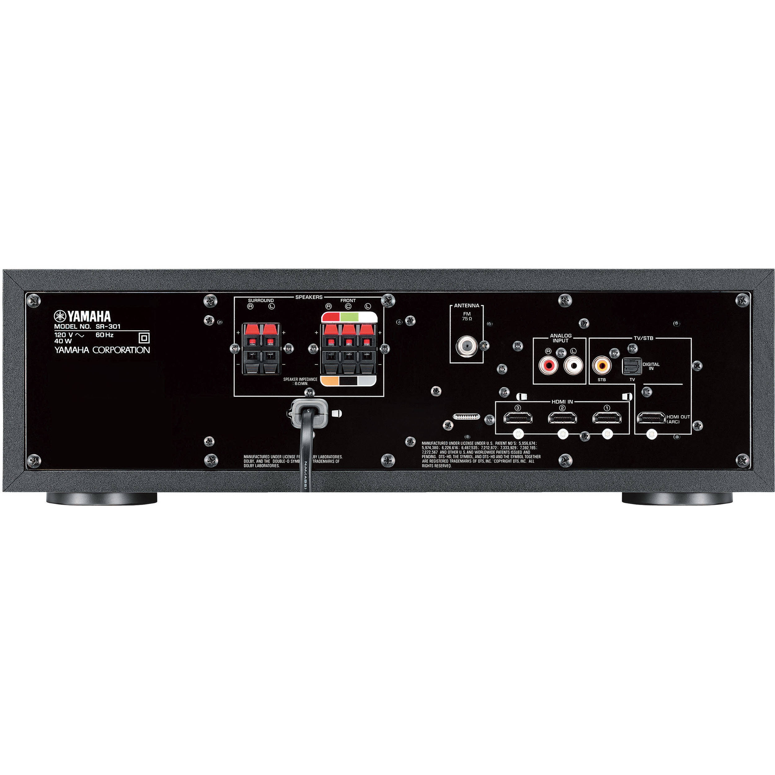 yamaha sr 301 soundbar
