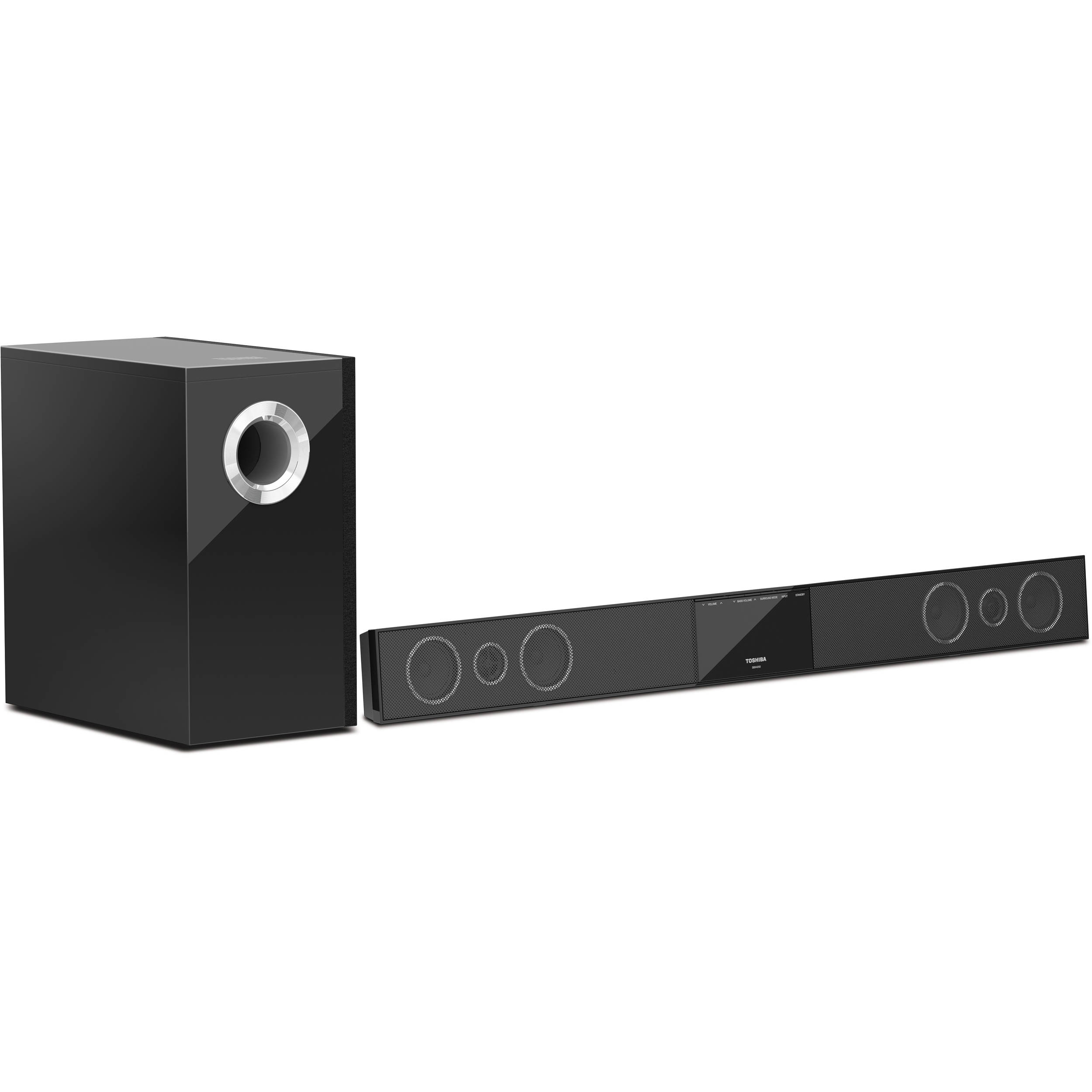 toshiba soundbar with wireless subwoofer