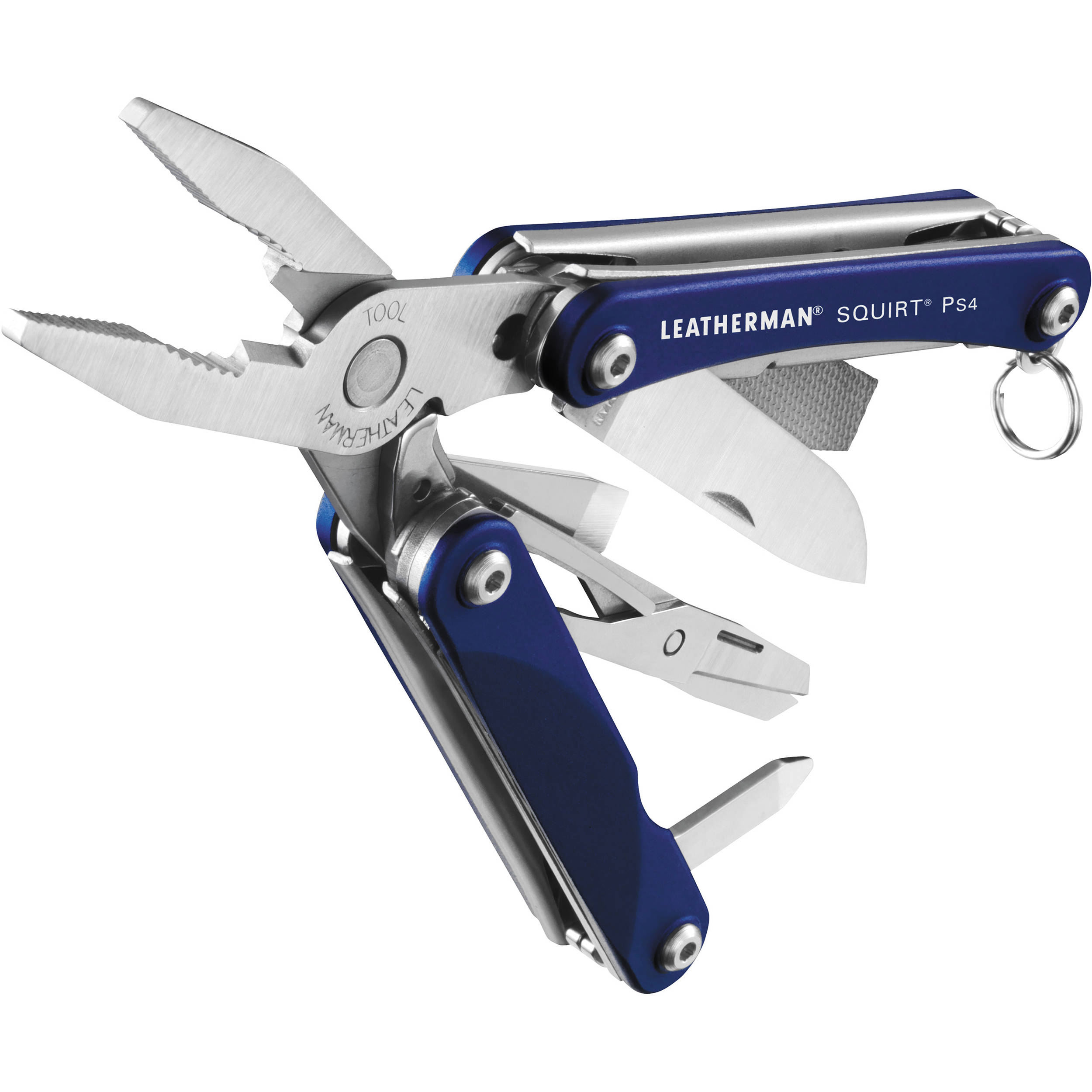 Leatherman 831229 Squirt PS4 Multi-Tool Bleu