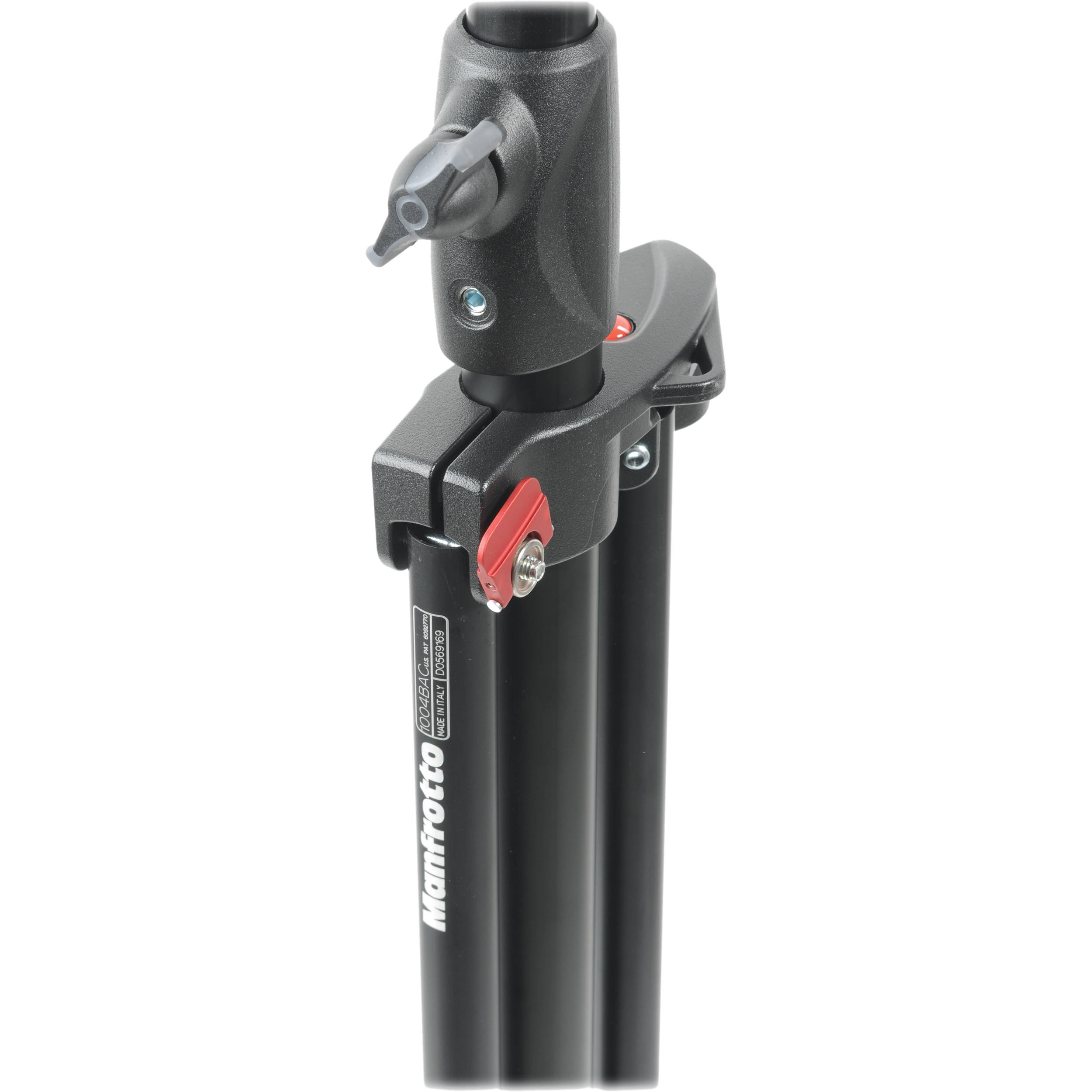3-Pack Manfrotto 1004BAC 144-Inch Air Cushioned Aluminum Master Light Stand with 4 Sections and 3 Risers Black