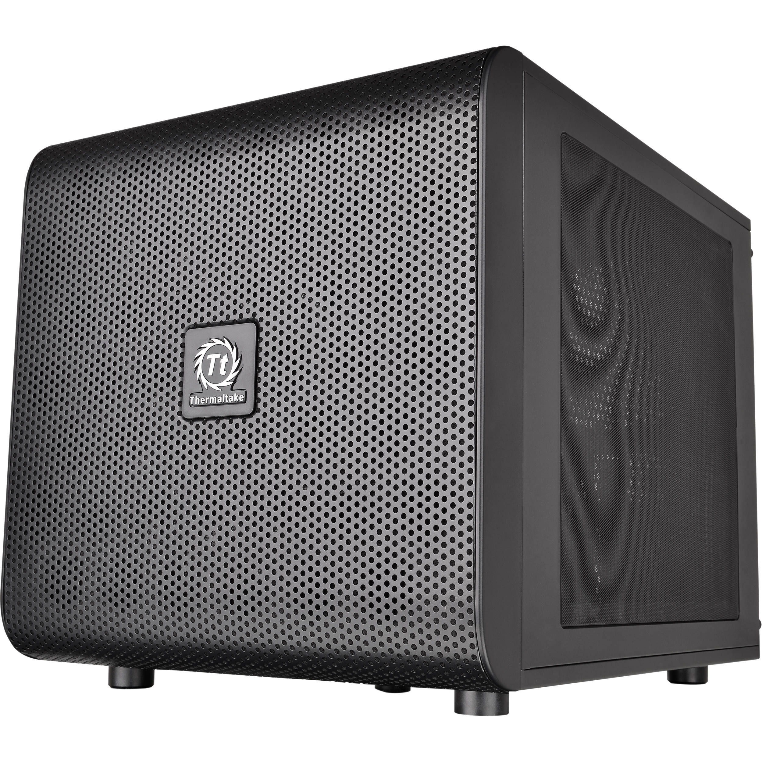 Thermaltake Core V21 Micro Chassis Black Ca 1d5 00s1wn 00 B H