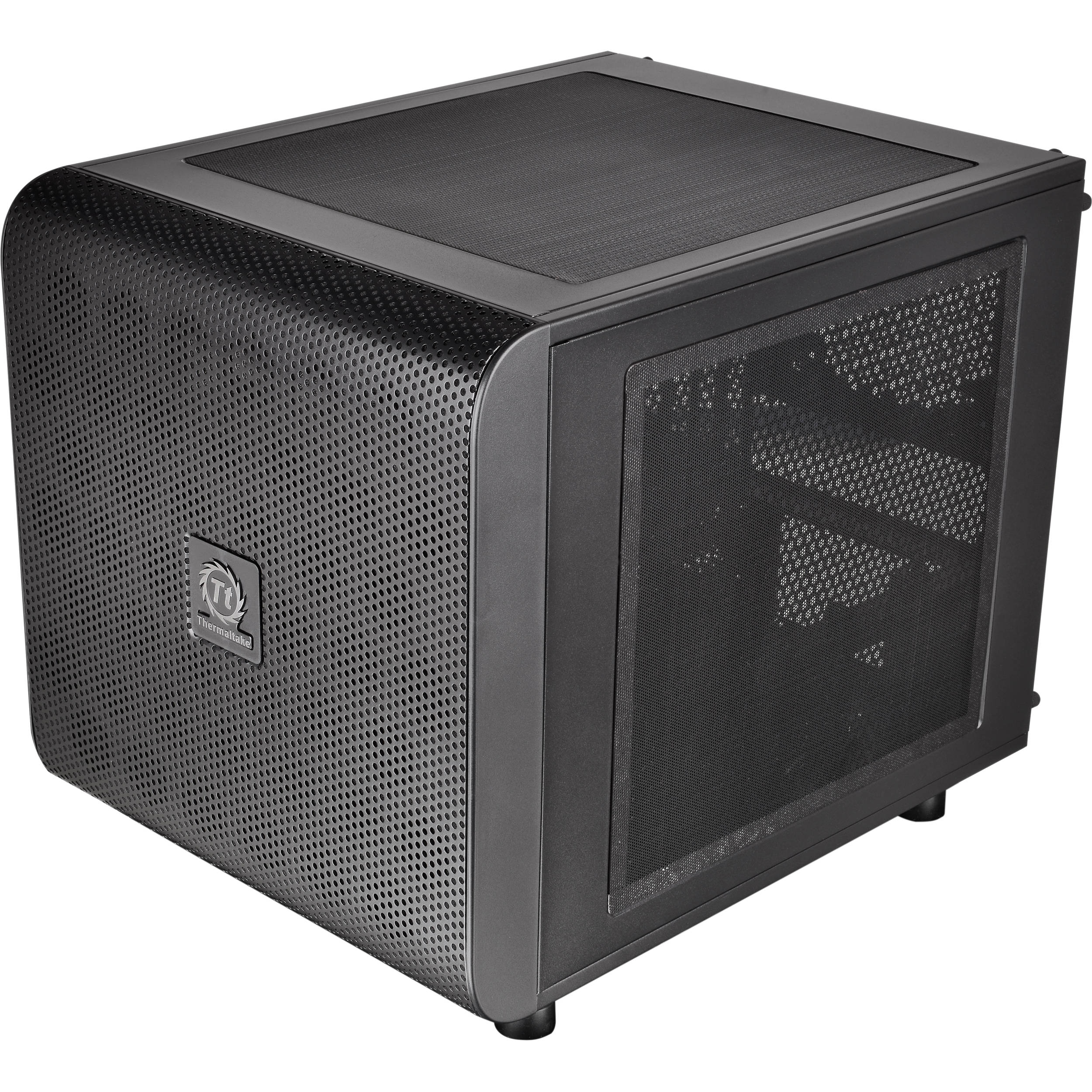 Thermaltake Core V21 Micro Chassis Black Ca 1d5 00s1wn 00 B H