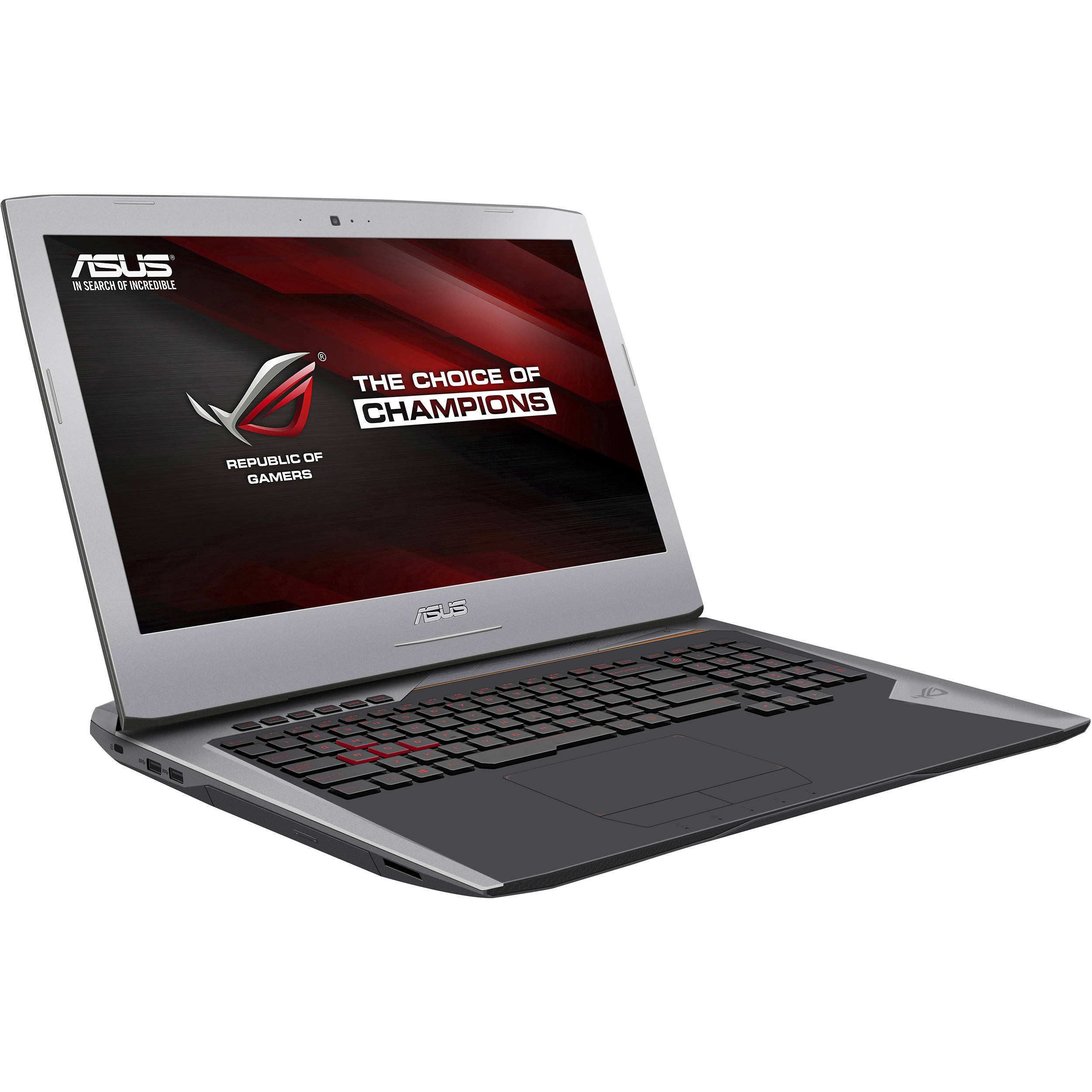 Asus 17 3 Republic Of Gamers G752vt Gaming G752vt Dh72