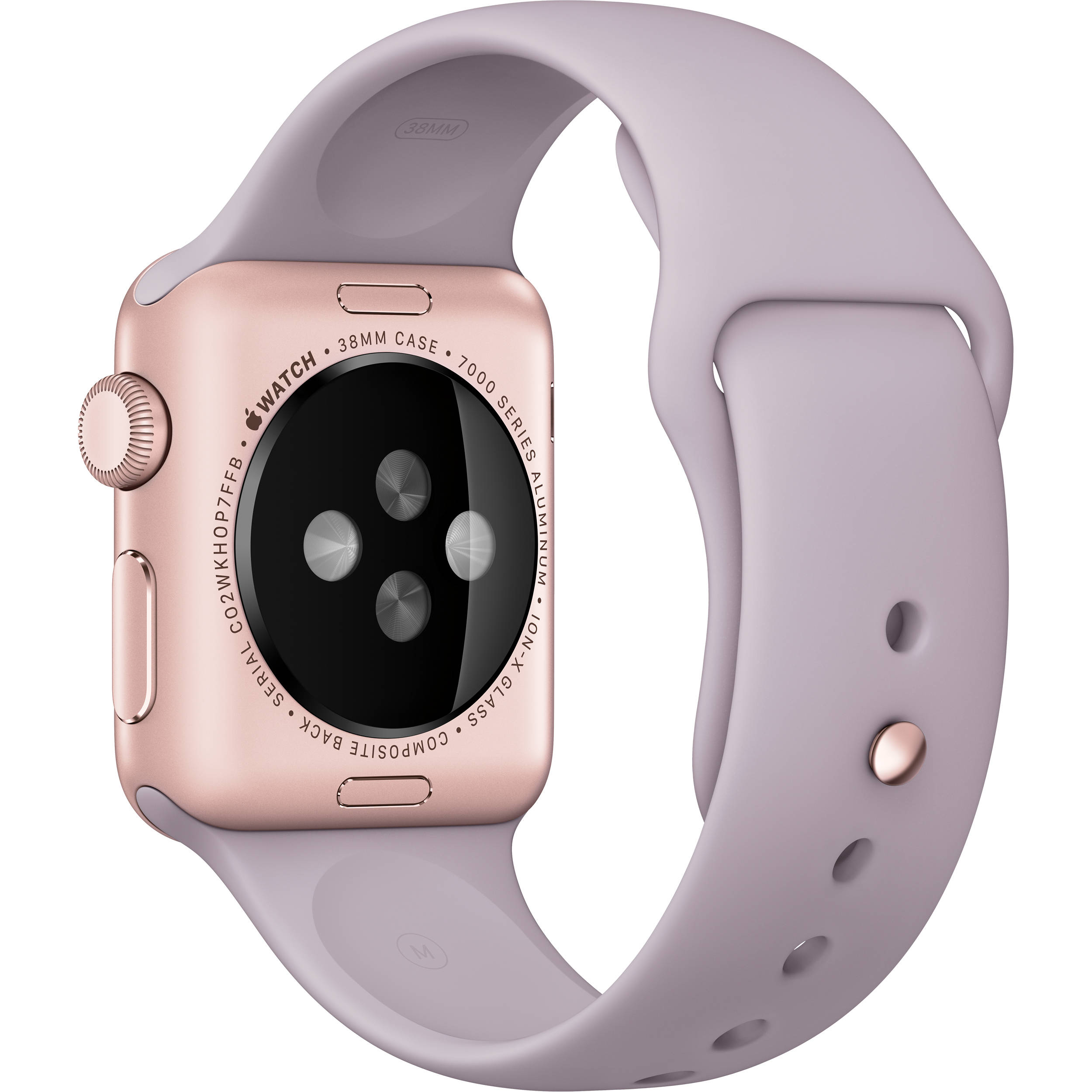 apple watch sport 38mm 7000 series rose gold aluminum