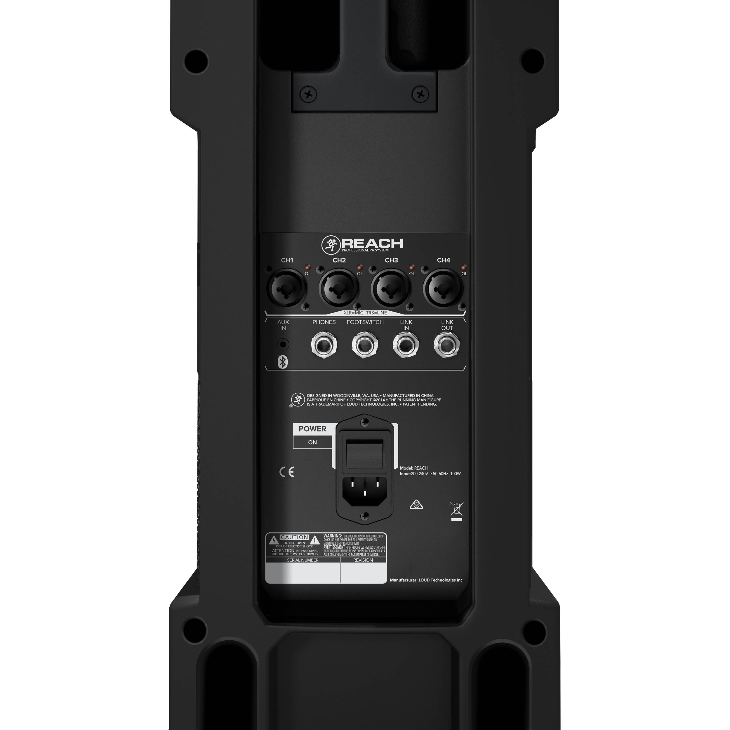 mackie reach professional pa system