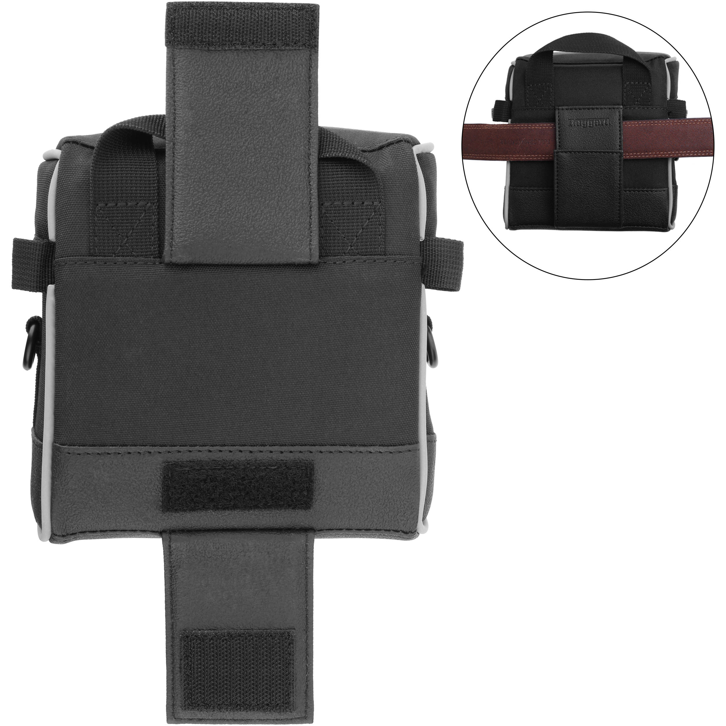 Black 2 Pack Ruggard Lens Case 10.5 x 4.5
