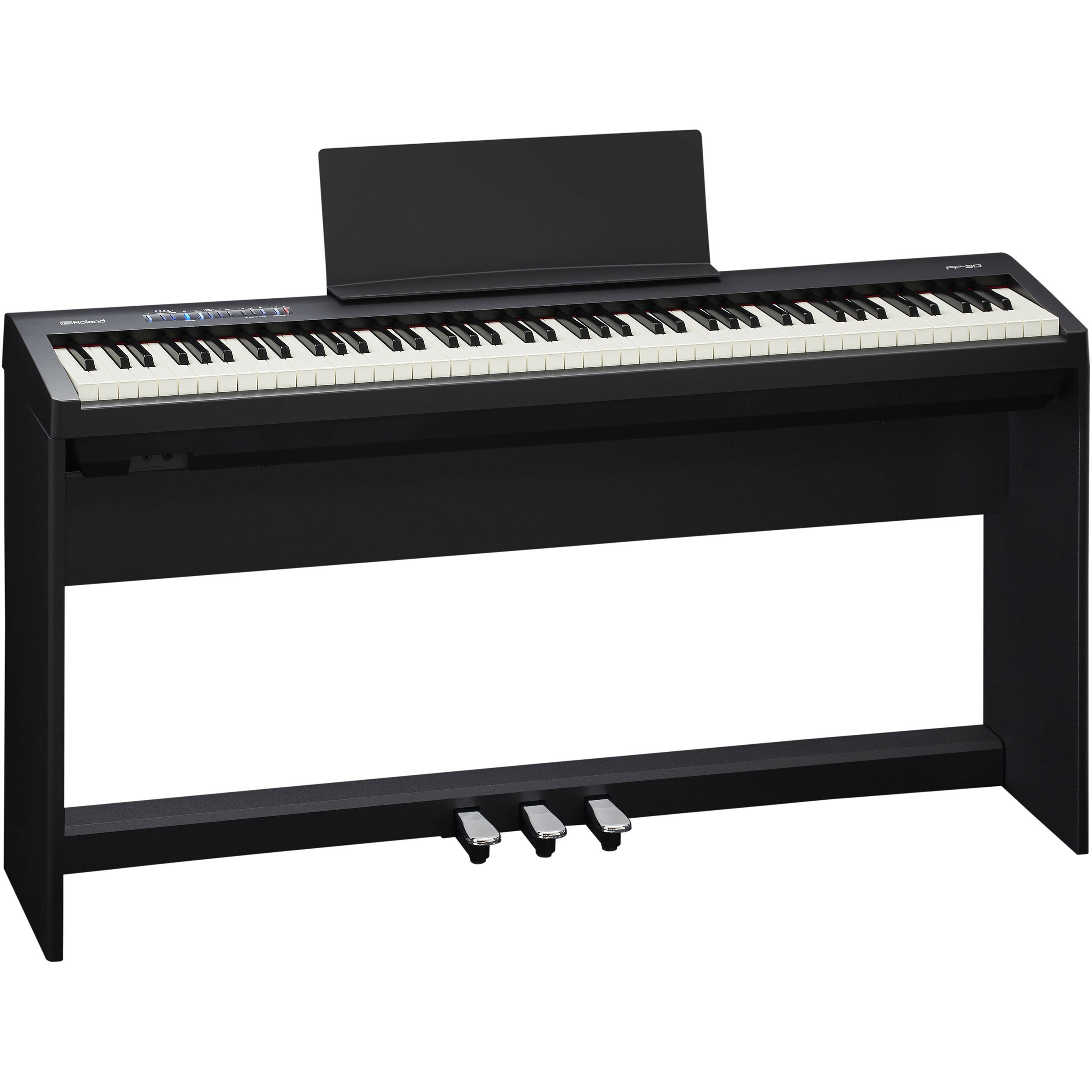 Roland Fp 30 Digital Piano Kit With Stand Bench And Sustain
