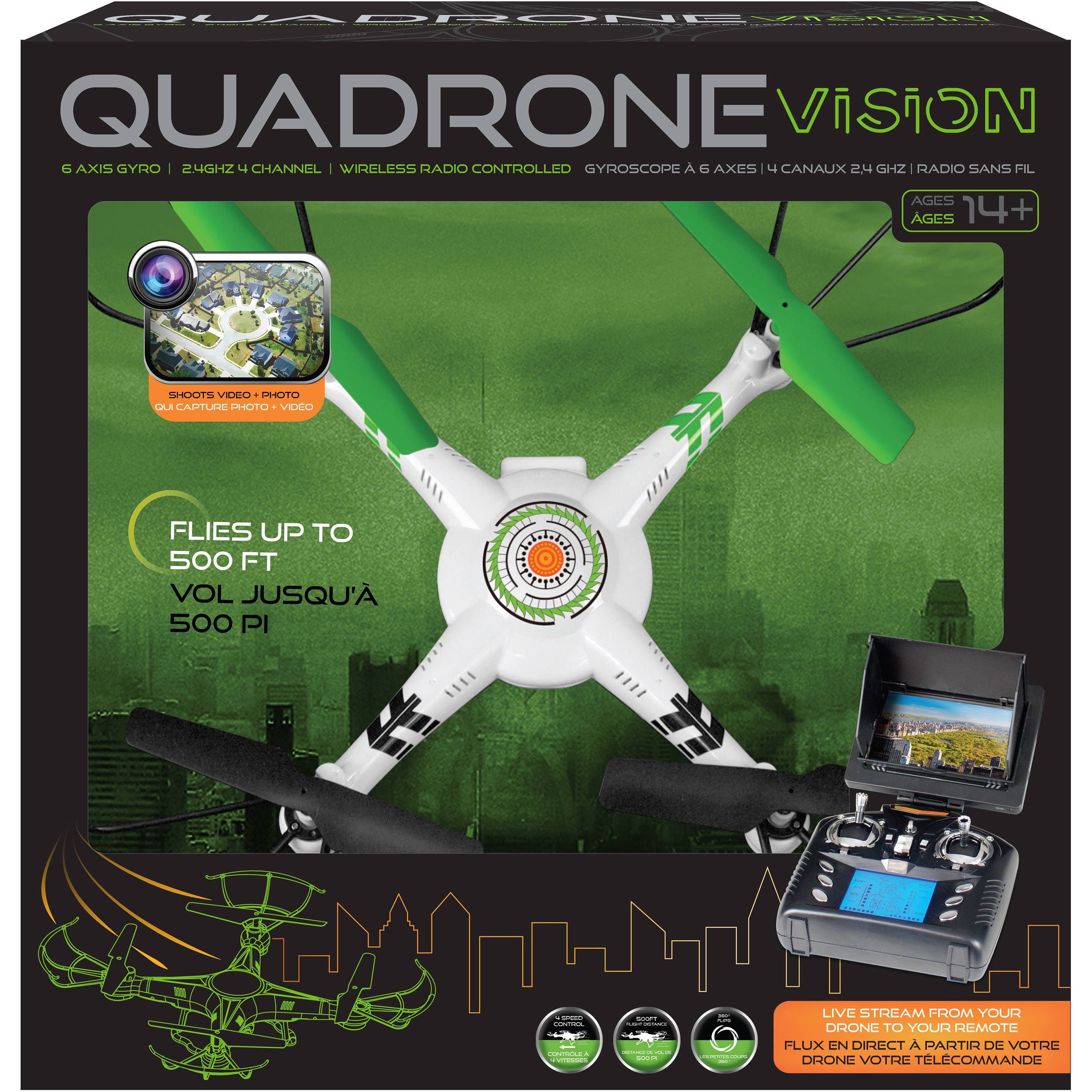 quadrone optics rc drone