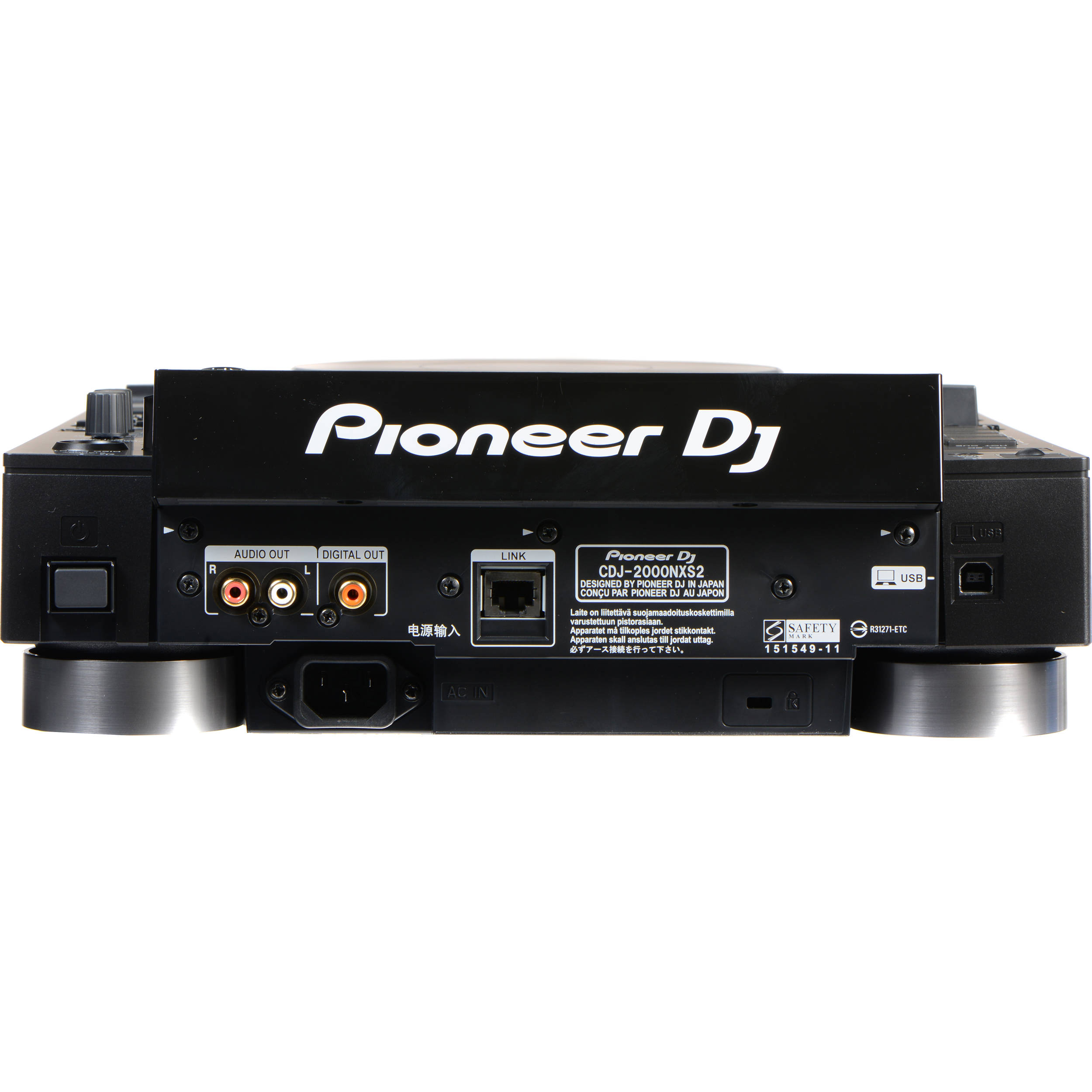 Pioneer Dj Cdj 00nxs2 High Resolution Pro Dj Cdj 00nxs2 B H