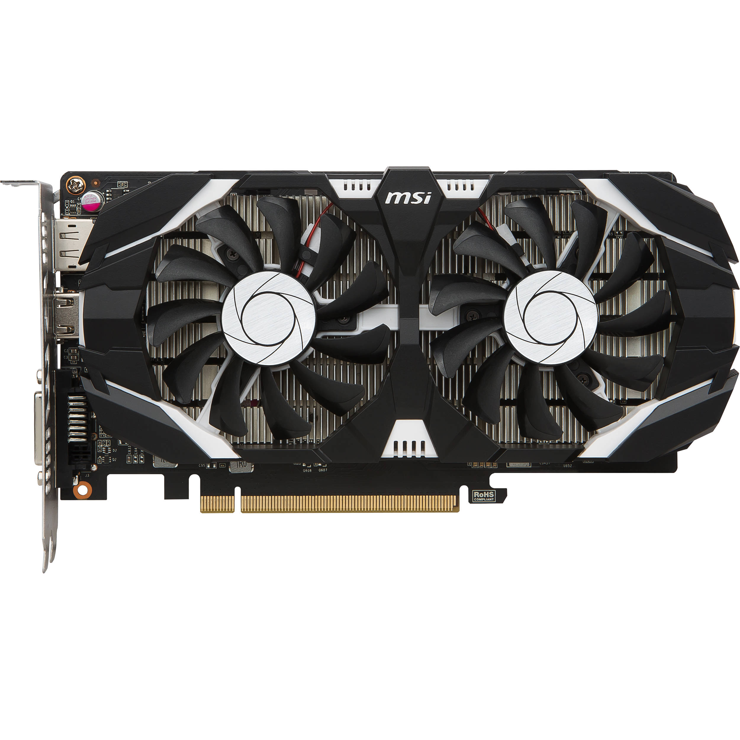 Msi Geforce Gtx 1050 Ti 4gt Oc Graphics Card Gtx 1050 Ti 4gt Oc