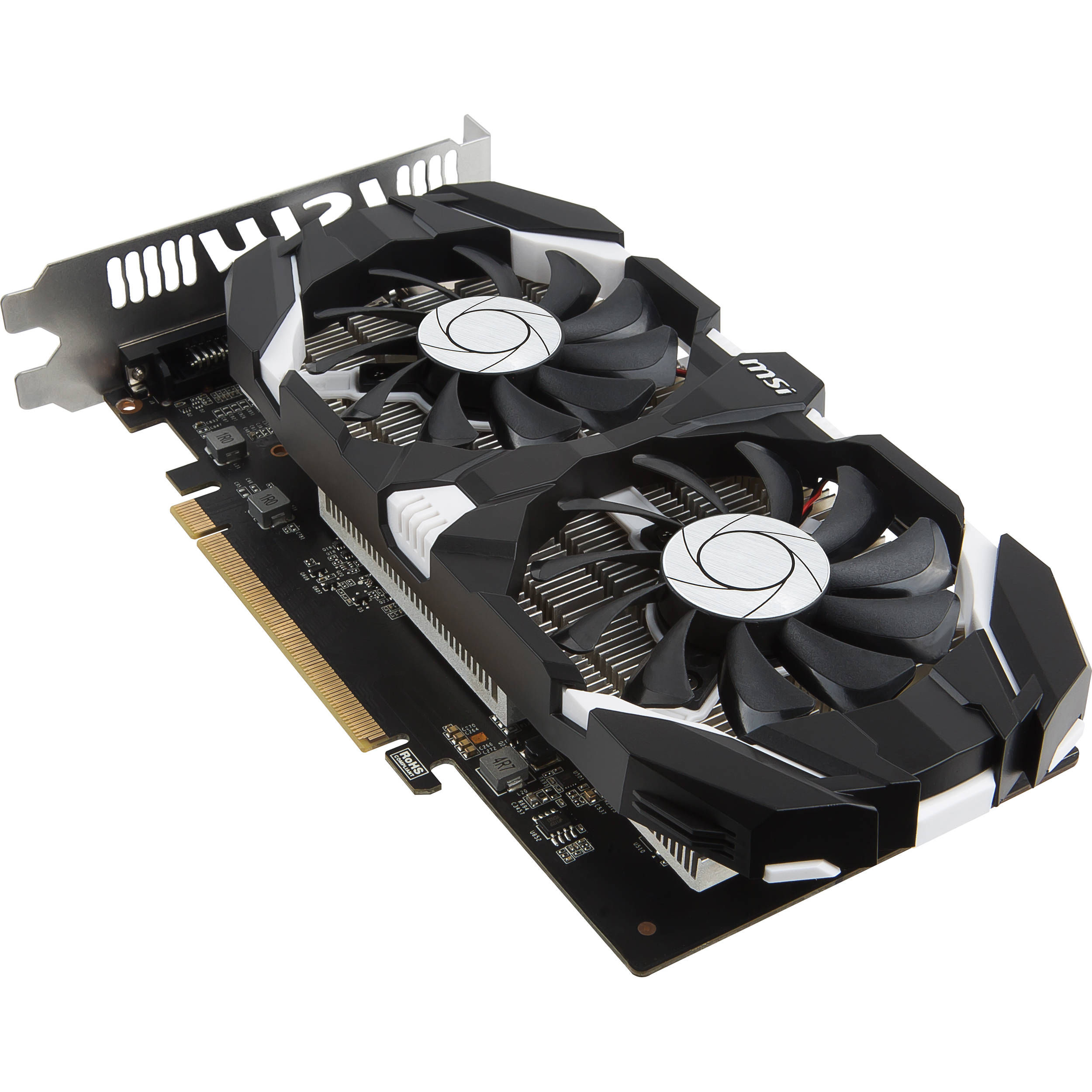 Msi Geforce Gtx 1050 Ti 4gt Oc Graphics Card Gtx 1050 Ti 4gt Oc