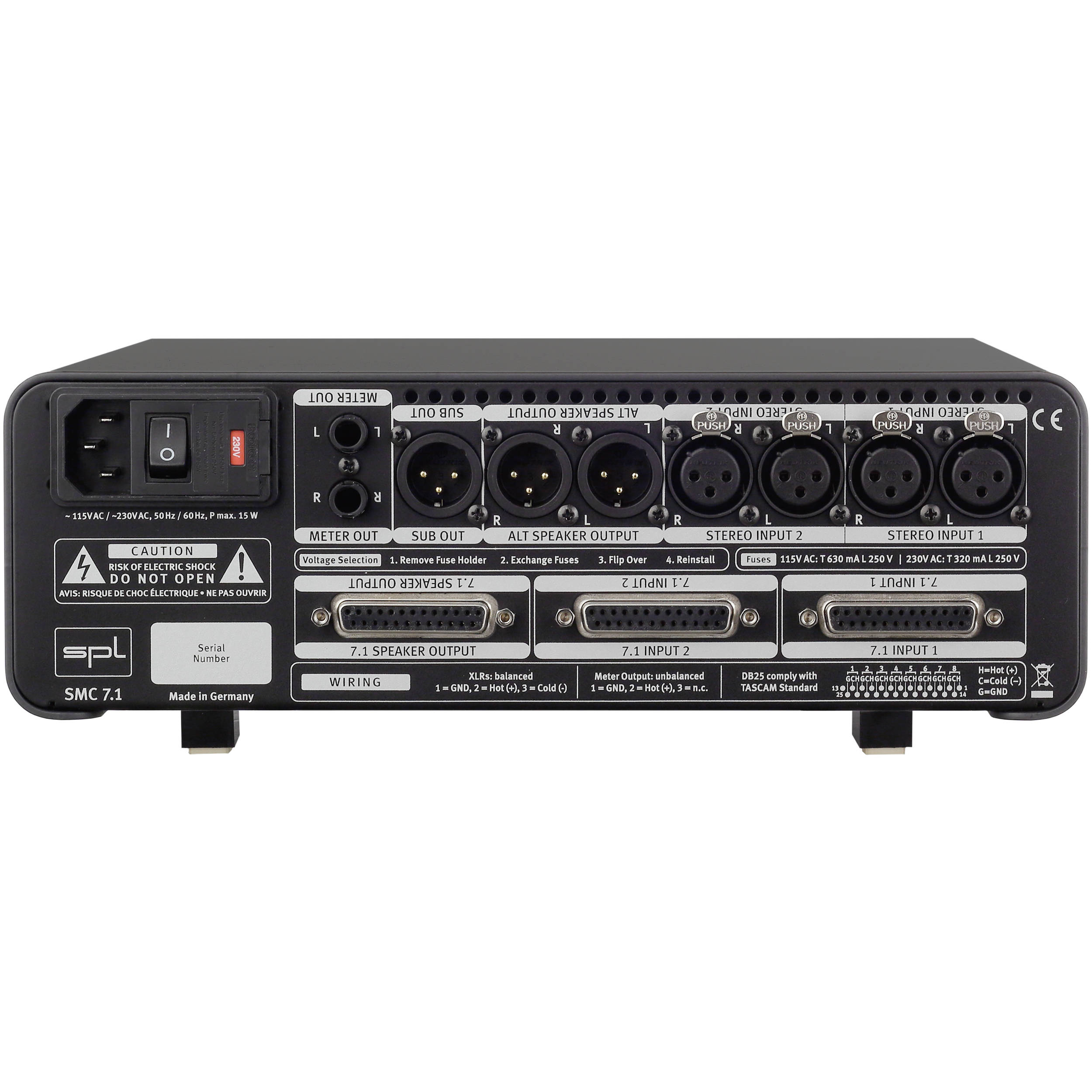 7.1 surround monitor controller