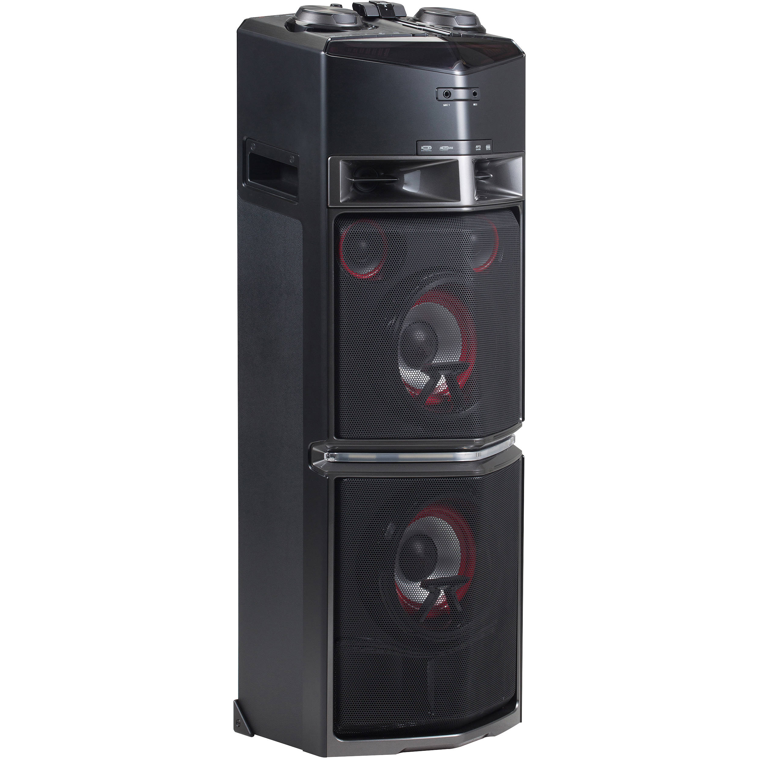 lg 1800w loudr party speaker system
