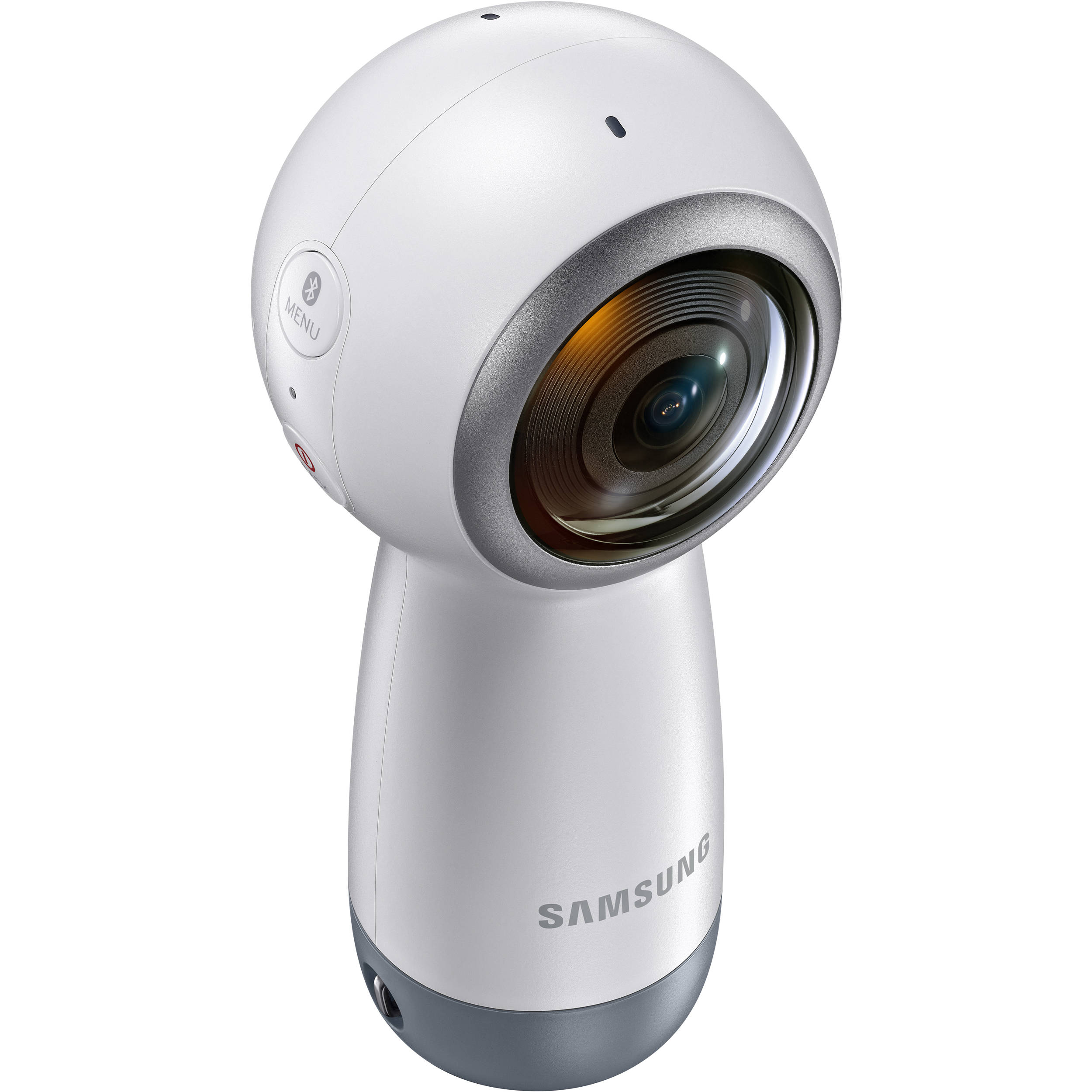 Samsung Gear 360 4k Spherical Vr Camera Sm R210nzwaxar B H Photo