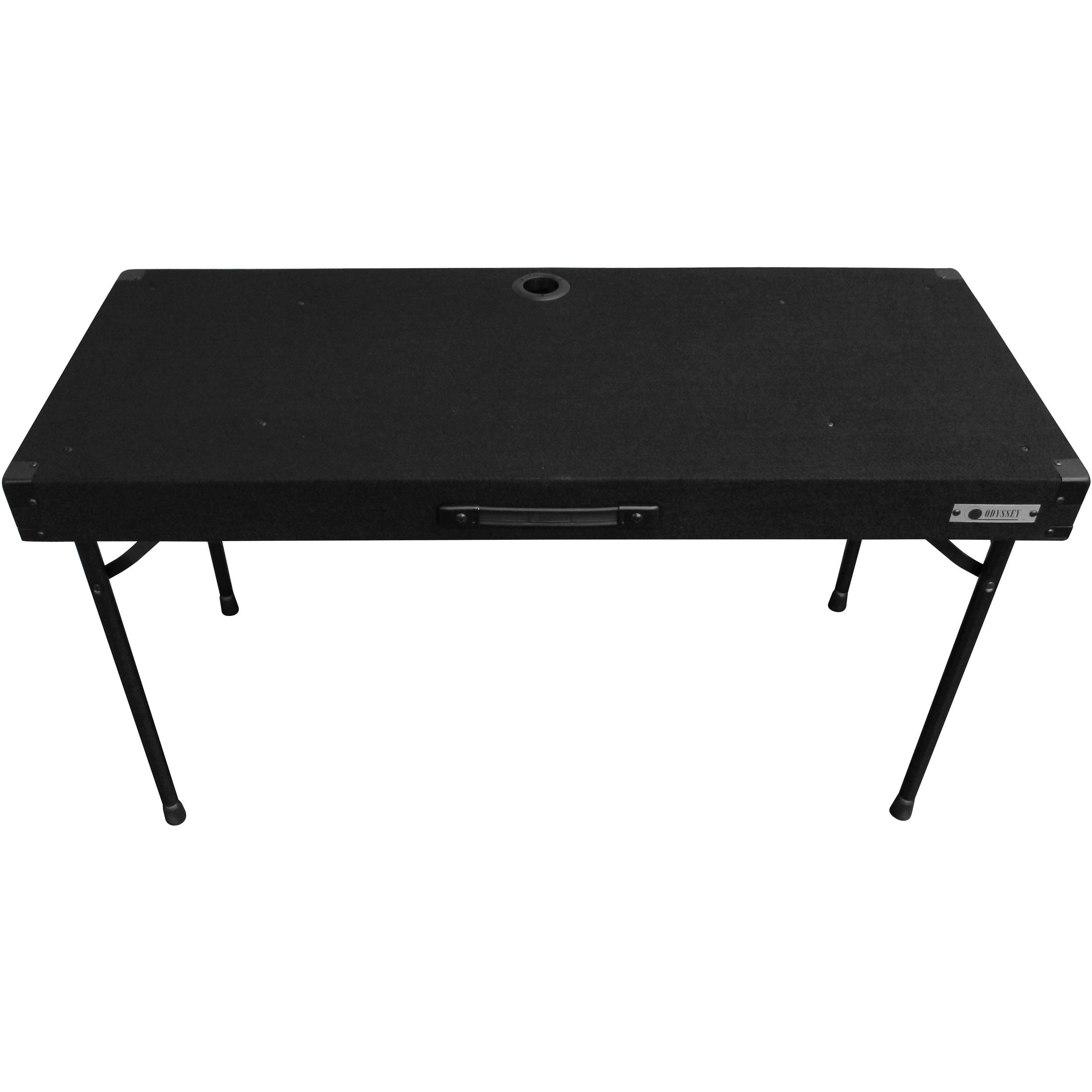 Odyssey Innovative Designs Ctbc2048 Dj Work Table With Adjustable Folding Legs