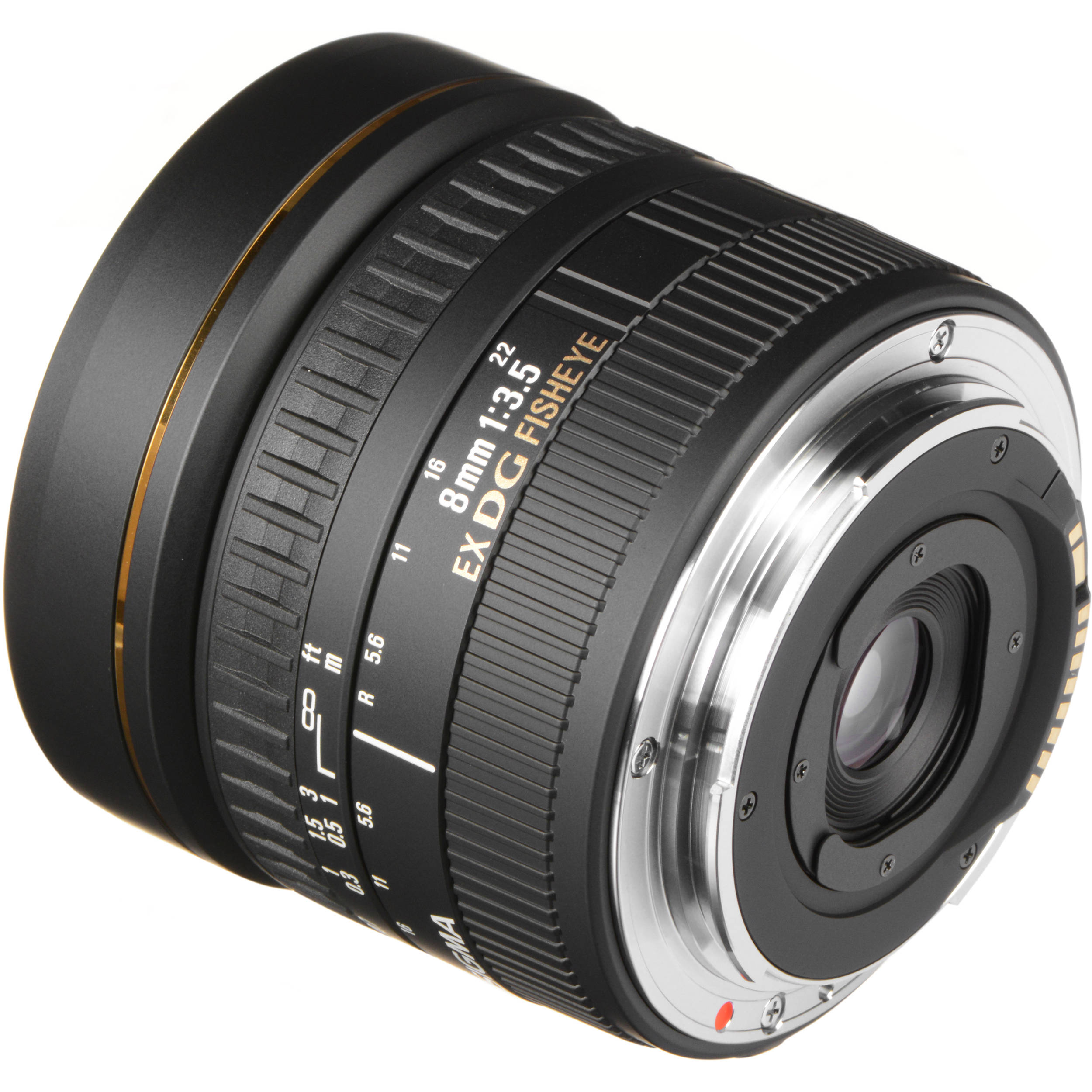 Sigma 8mm F 3 5 Ex Dg Circular Fisheye Lens For Canon Ef