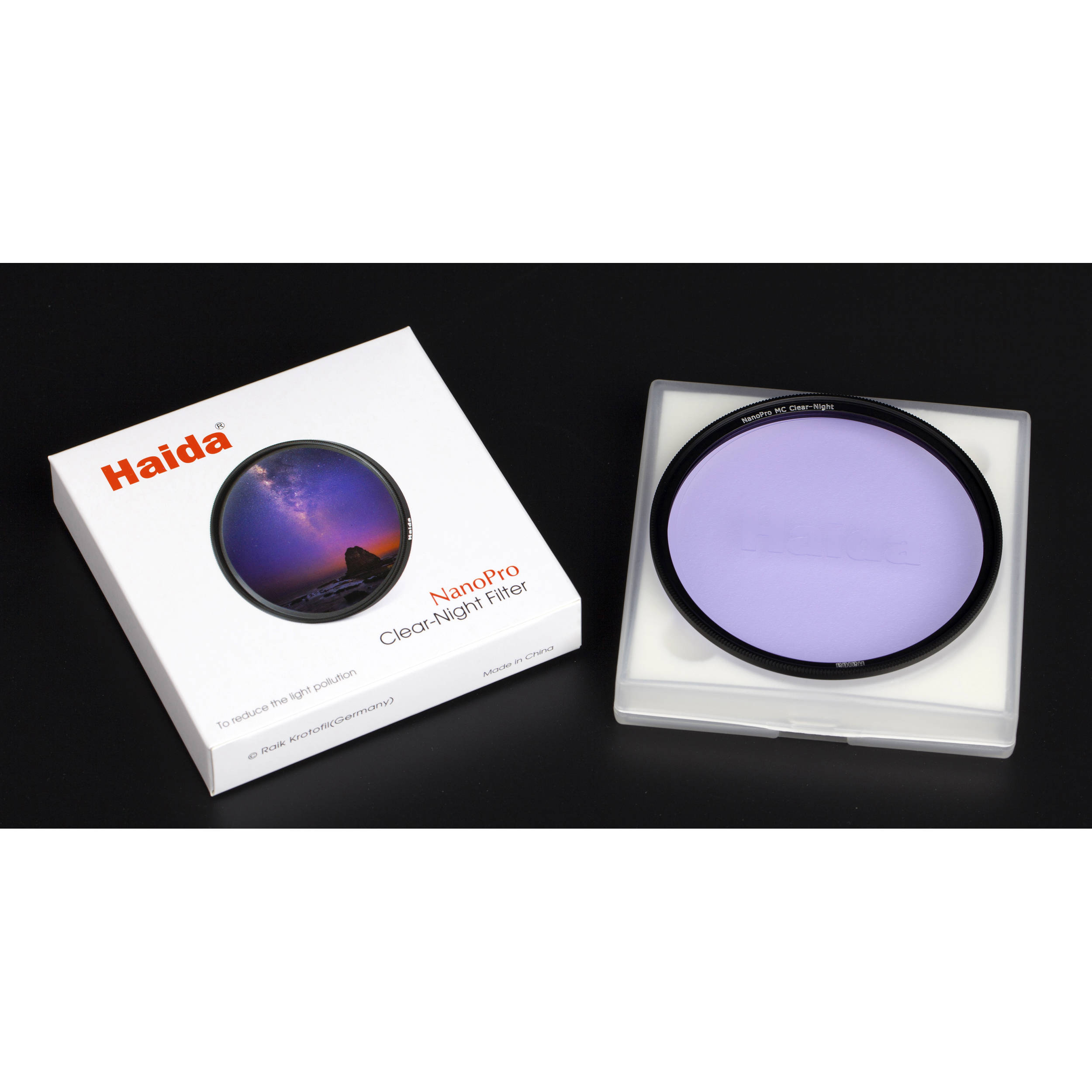 Haida Clear-Night NanoPro 77mm MC Optical Glass Filter Light Pollution 77