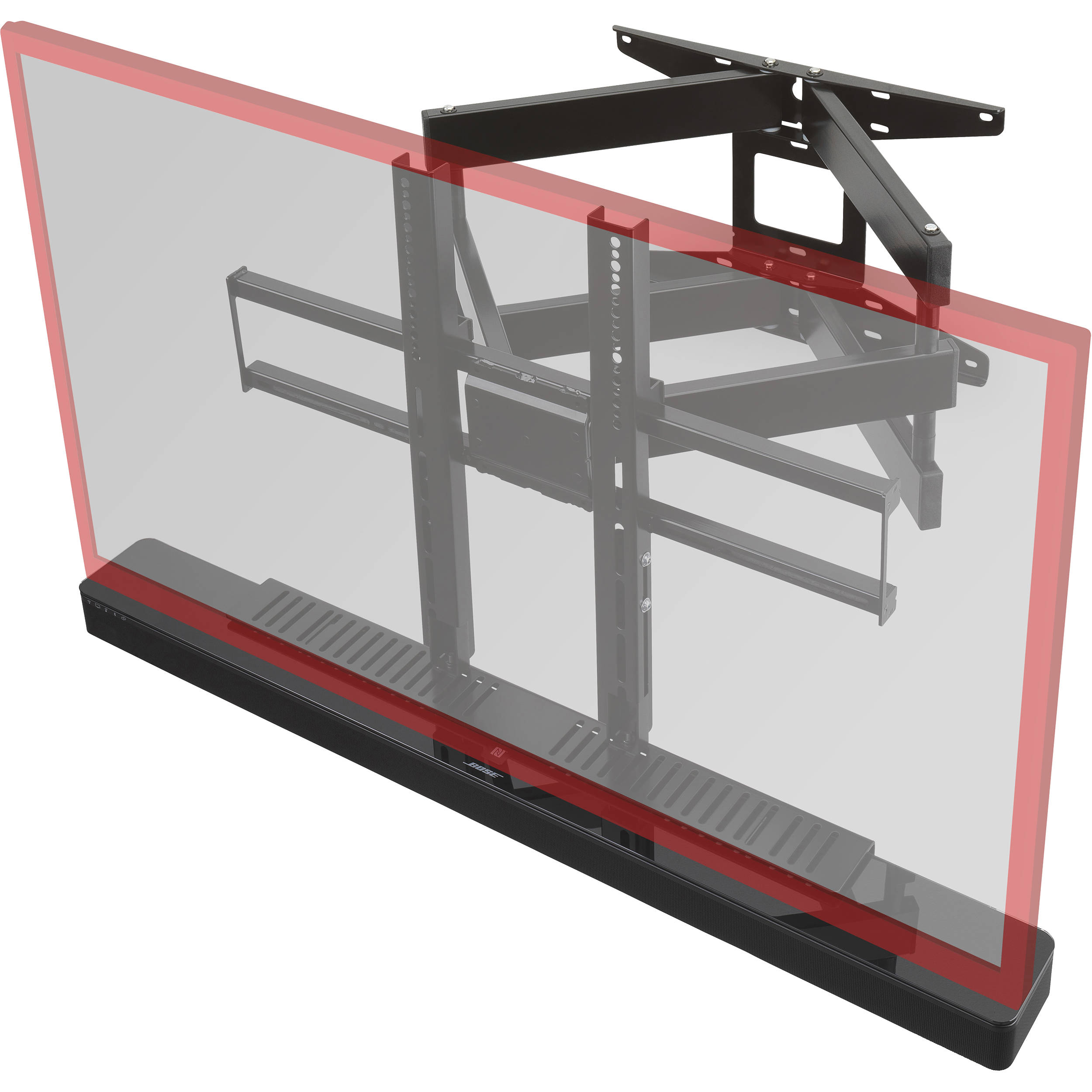 soundxtra cantilever tv mount