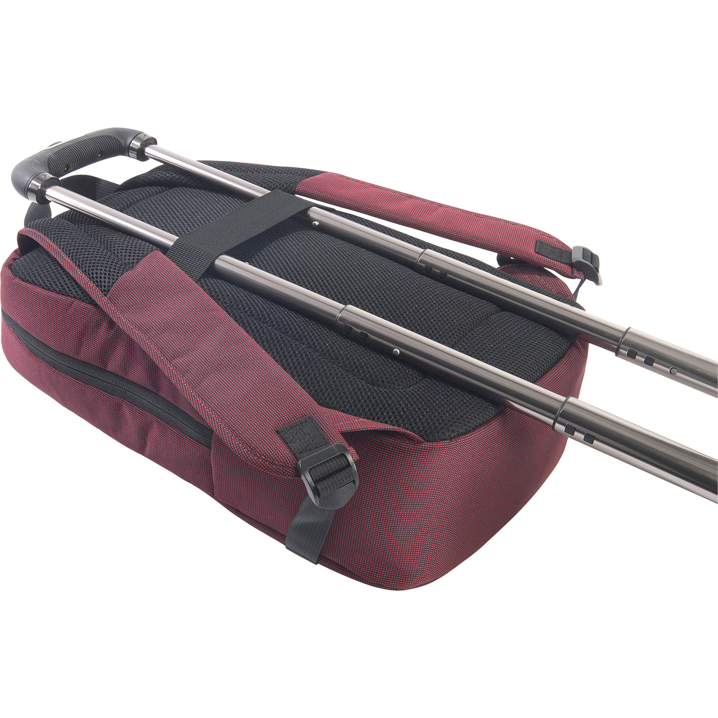 Stony Brook University Leatherette Luggage Tag-Burgundy
