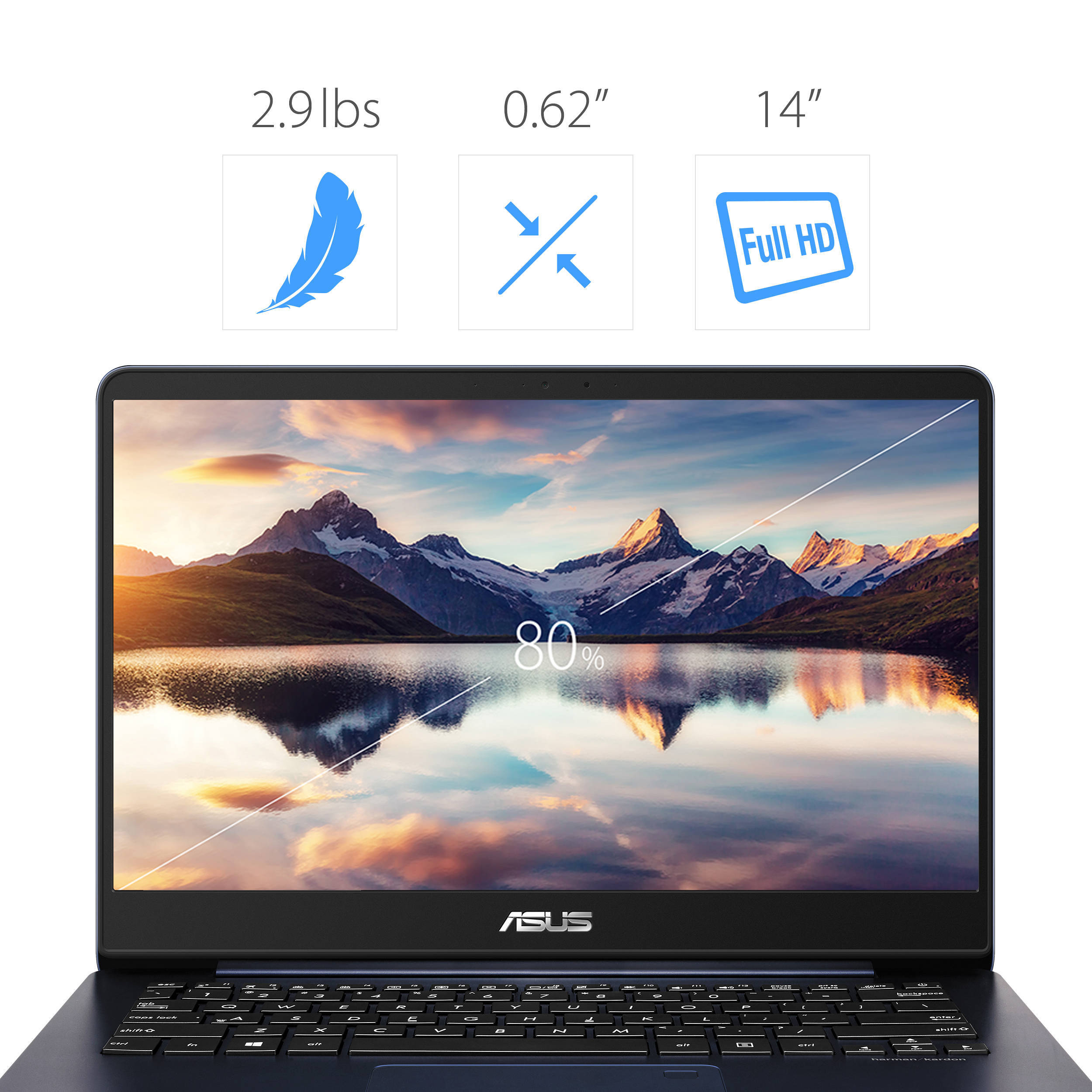 Asus 14 Zenbook Ux430ua Laptop Ux430ua Db71 Bl B H