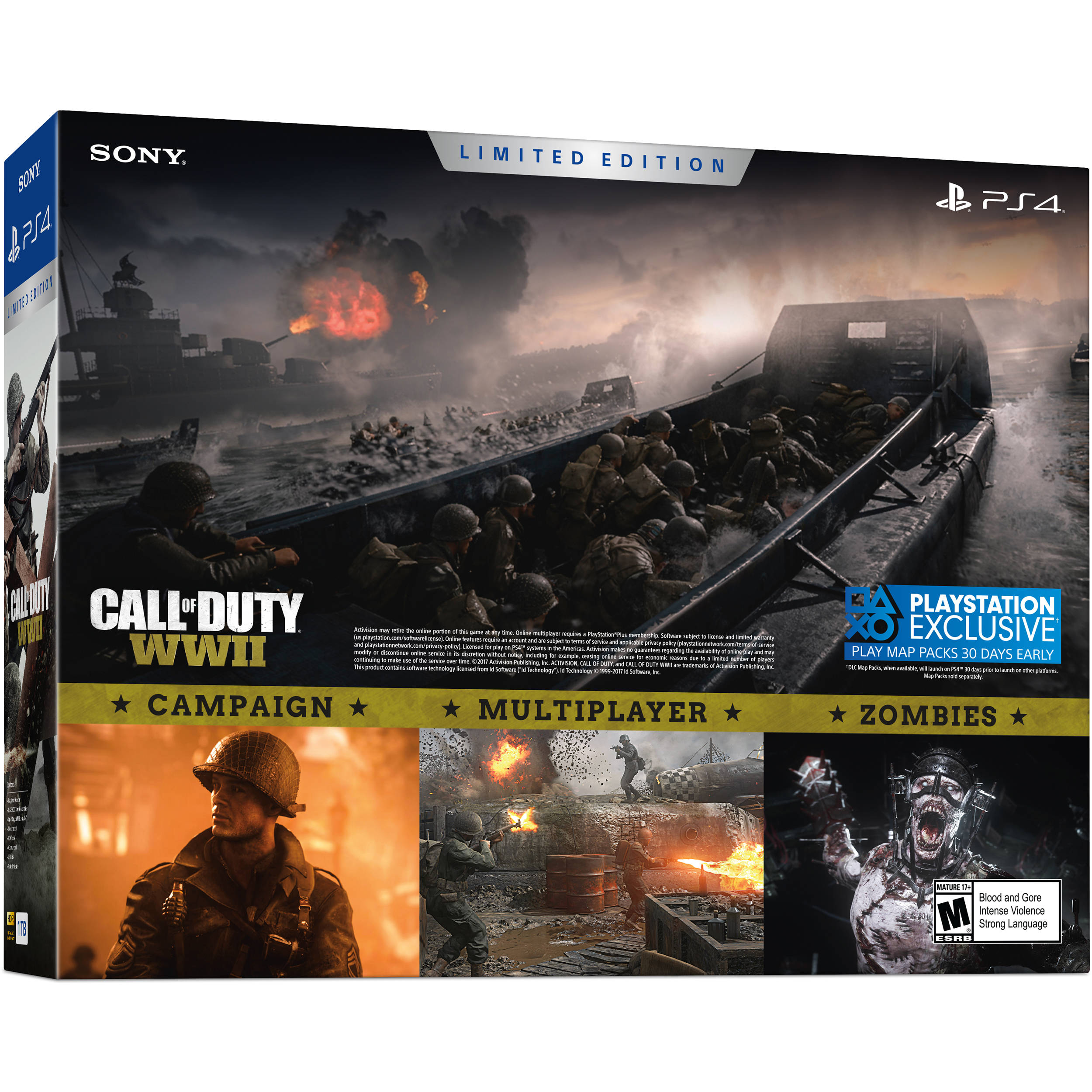 call of duty ww2 limited edition ps4