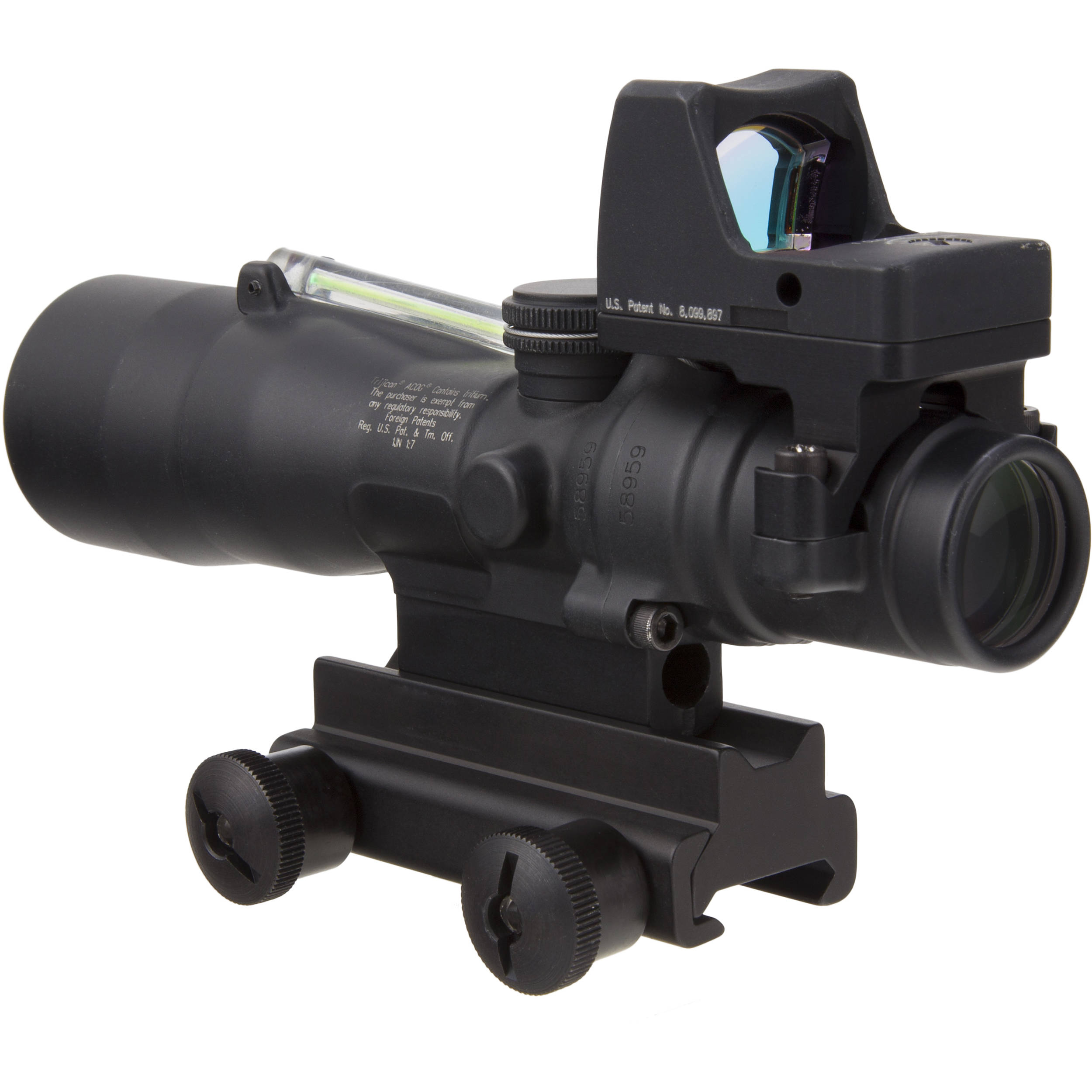 Trijicon 3x30 Ta33 Acog Riflescope And 3 25 Moa Red