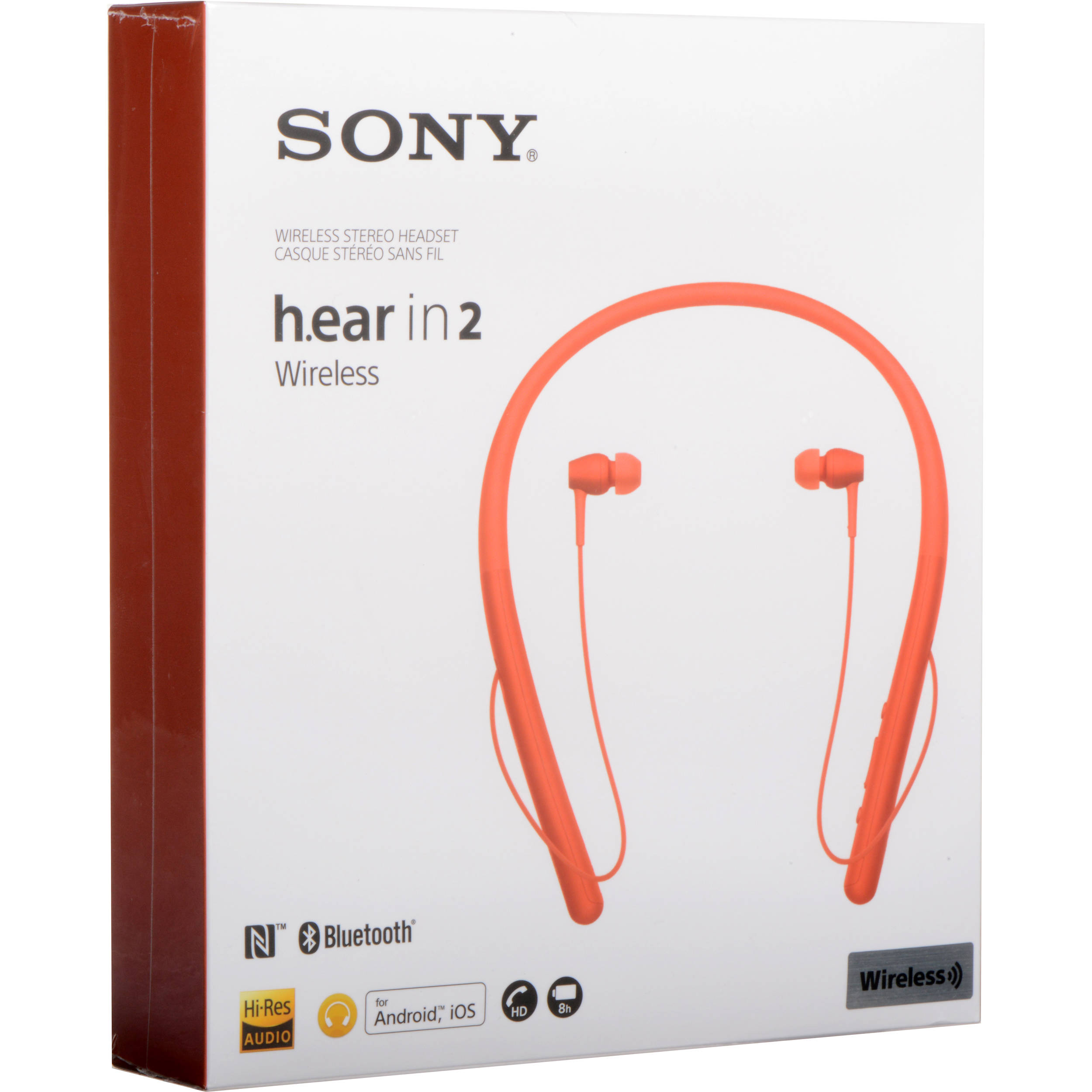 Sony Wi H700 H Ear In 2 Wireless Headphones Wih700 R B H Photo