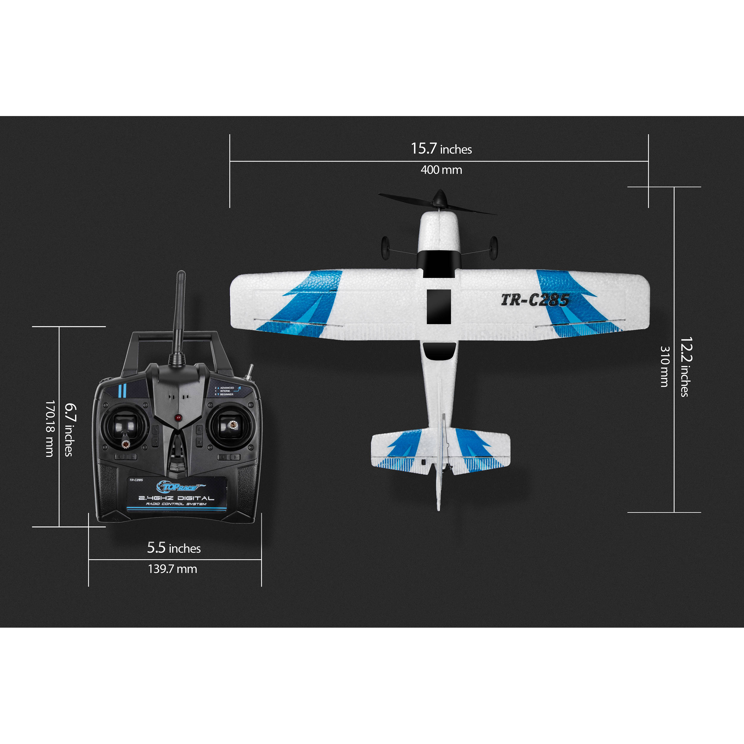 top race remote control airplane